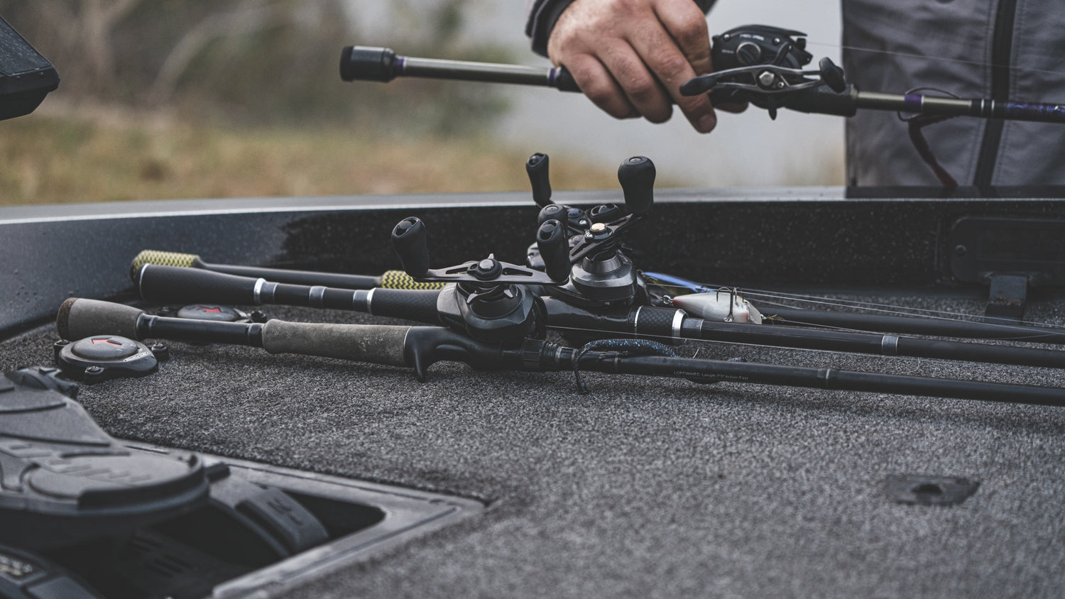 Building with American Tackle Moving Bait Series Blanks