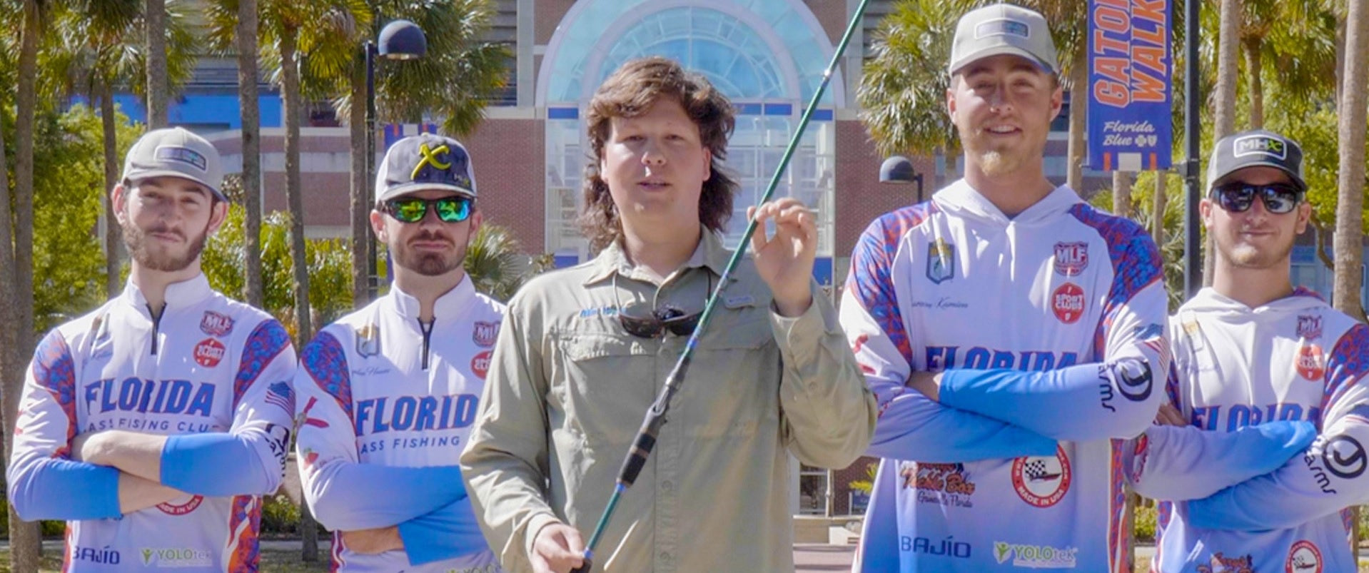 UF Bass Club, Coach Napier & Mud Hole Build Gators Rod for Auction