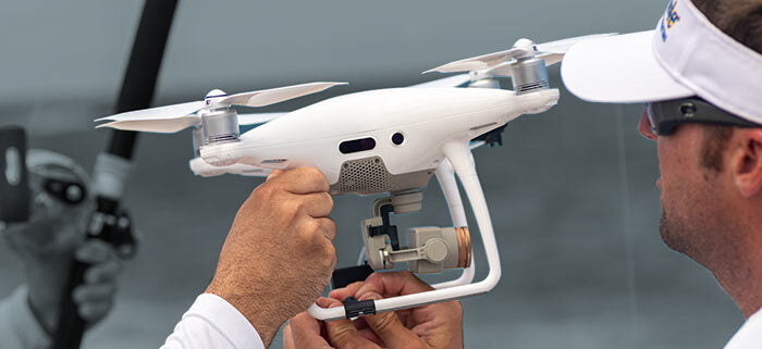 Drone Fishing for Sharks with Custom Rods