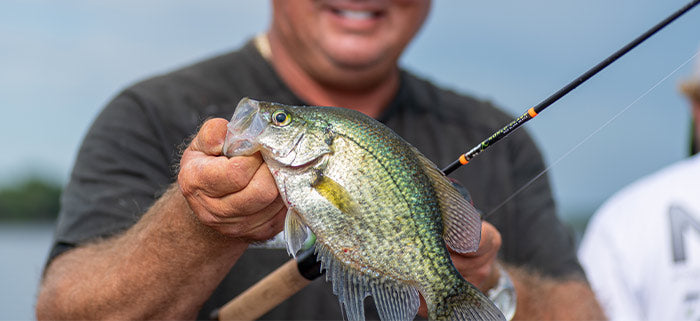 Crappie fishing requires the most sensitive ultralight rods