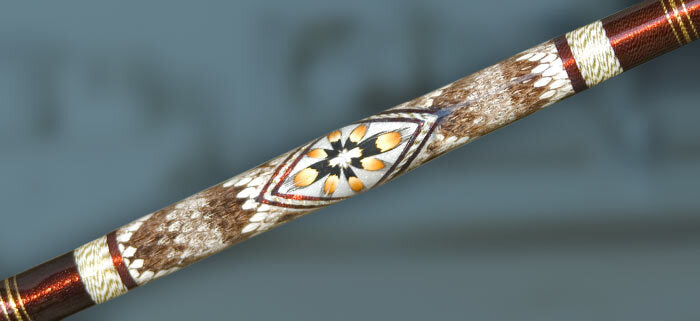 How to Add Snakeskin to Custom Fishing Rods