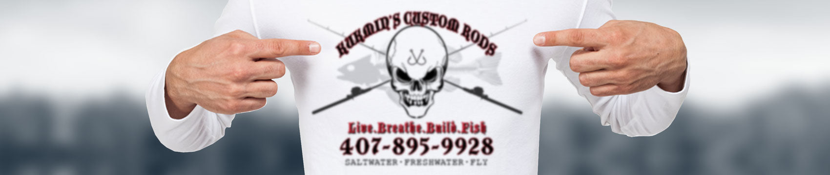 Custom Fishing T-Shirts – Printed for Rod Builders & Clubs
