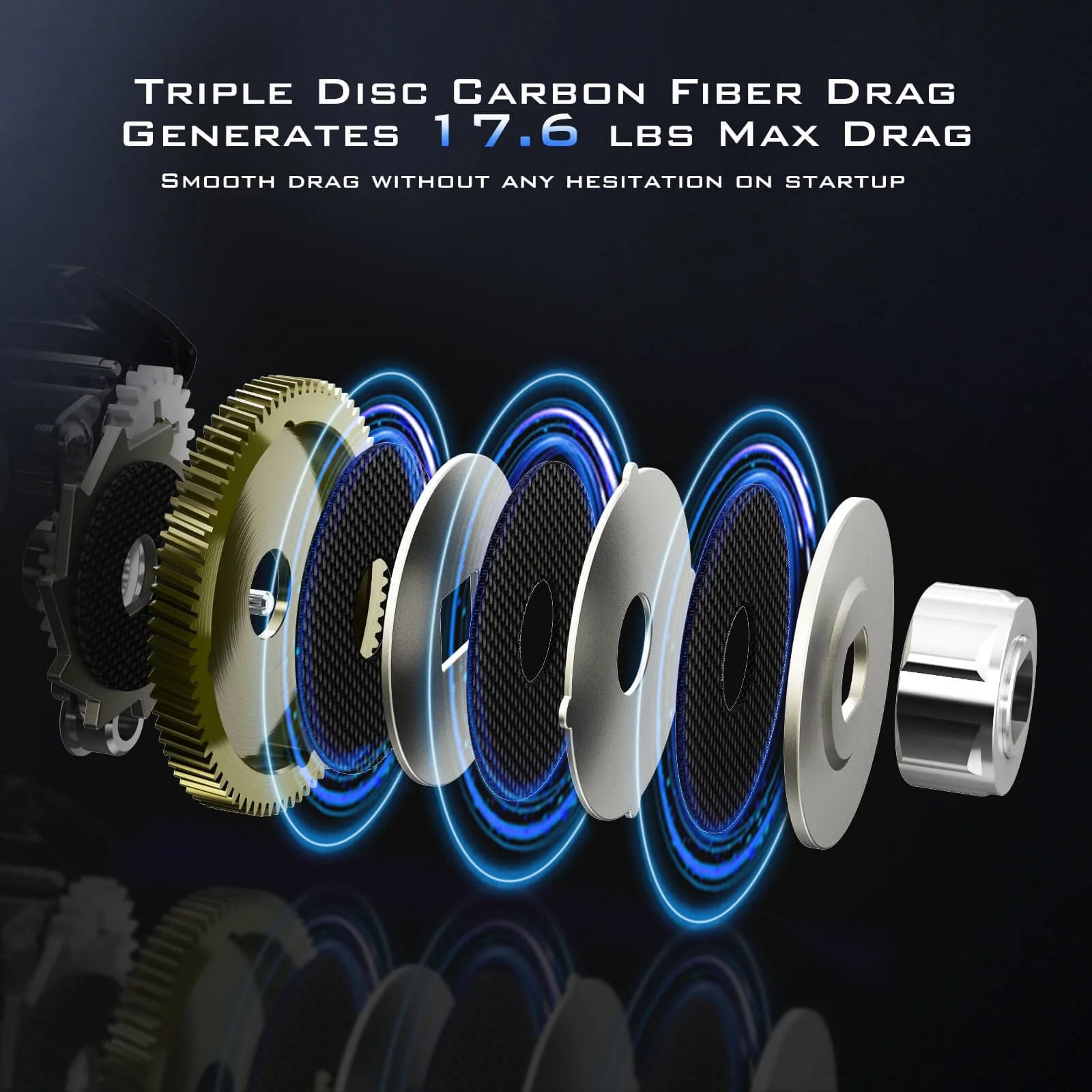 KastKing MegaJaws Elite Baitcasting Reel