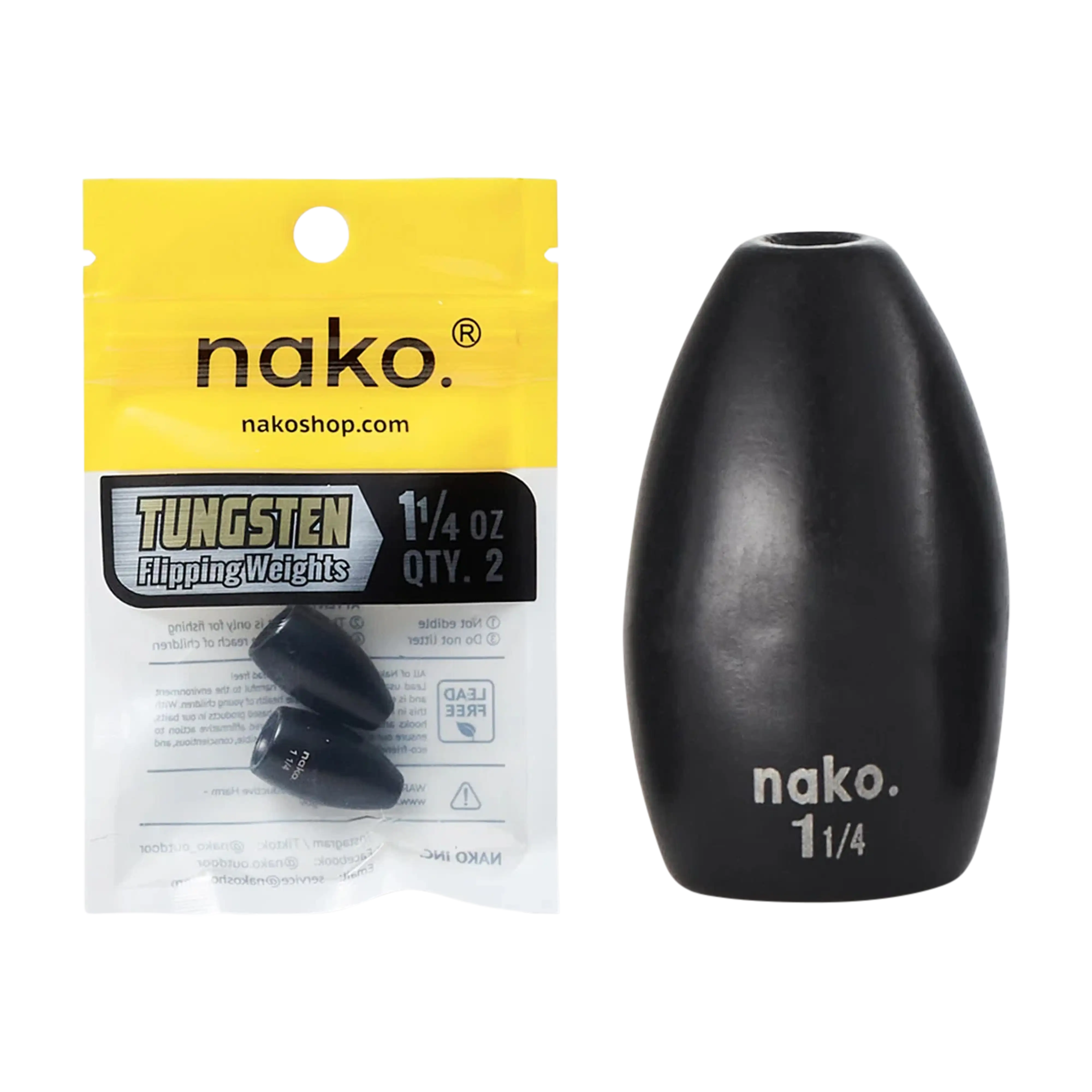 Nako Tungsten Flipping Weights