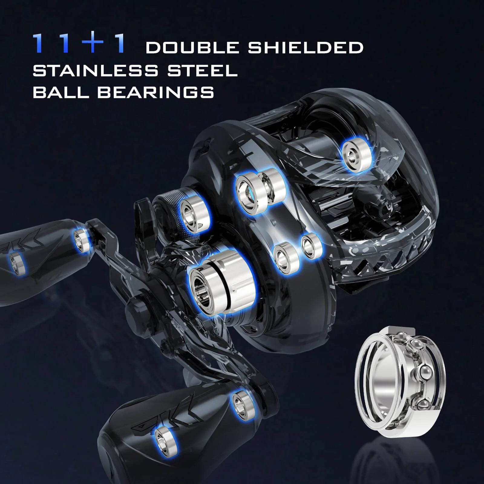 KastKing MegaJaws Elite Baitcasting Reel