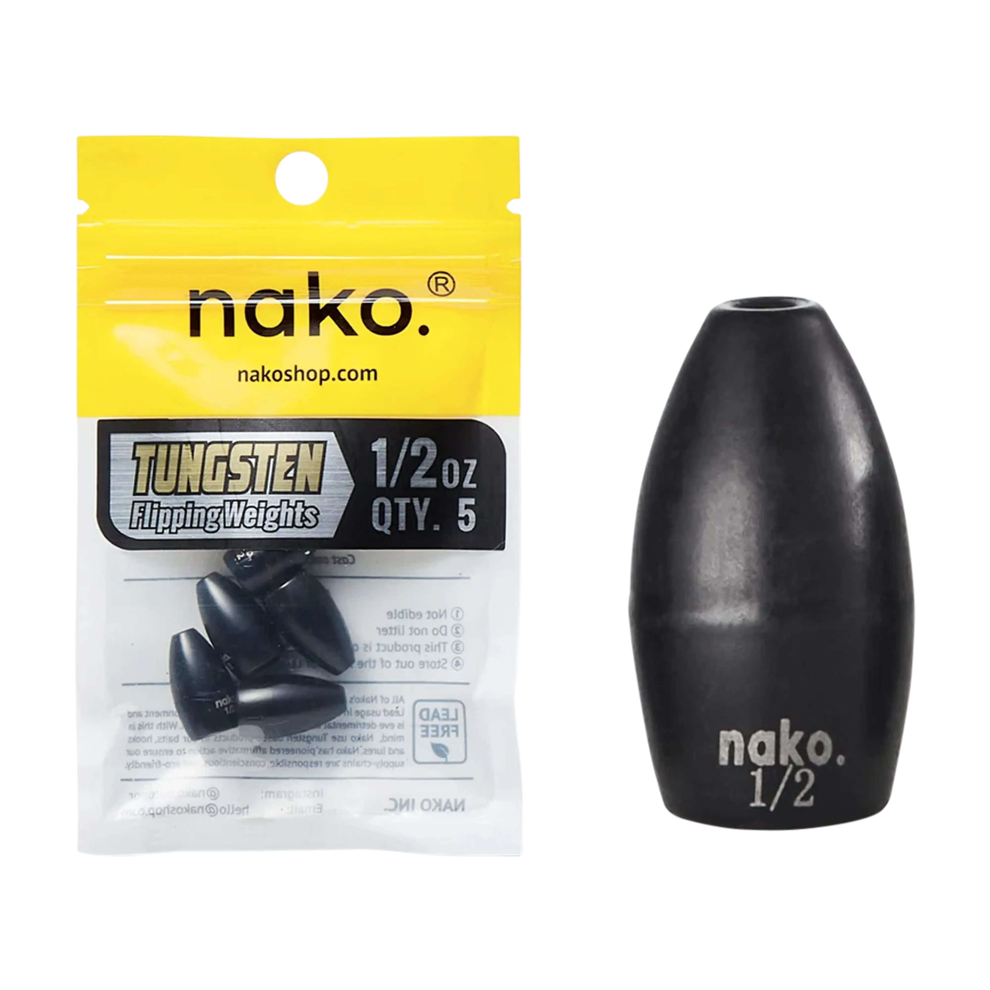 Nako Tungsten Flipping Weights