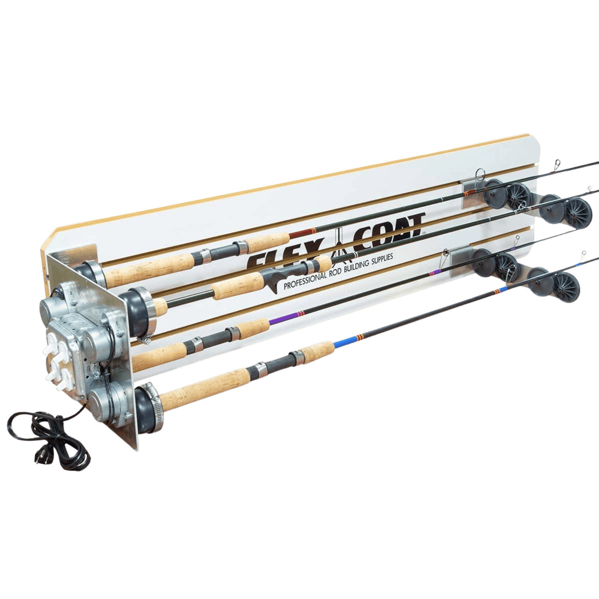 Flex Coat 4-Rod Finish Curing Machine