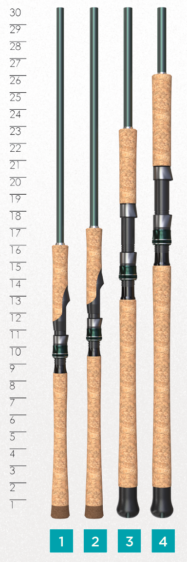 St. Croix Tidemaster Southeast Spinning Rods