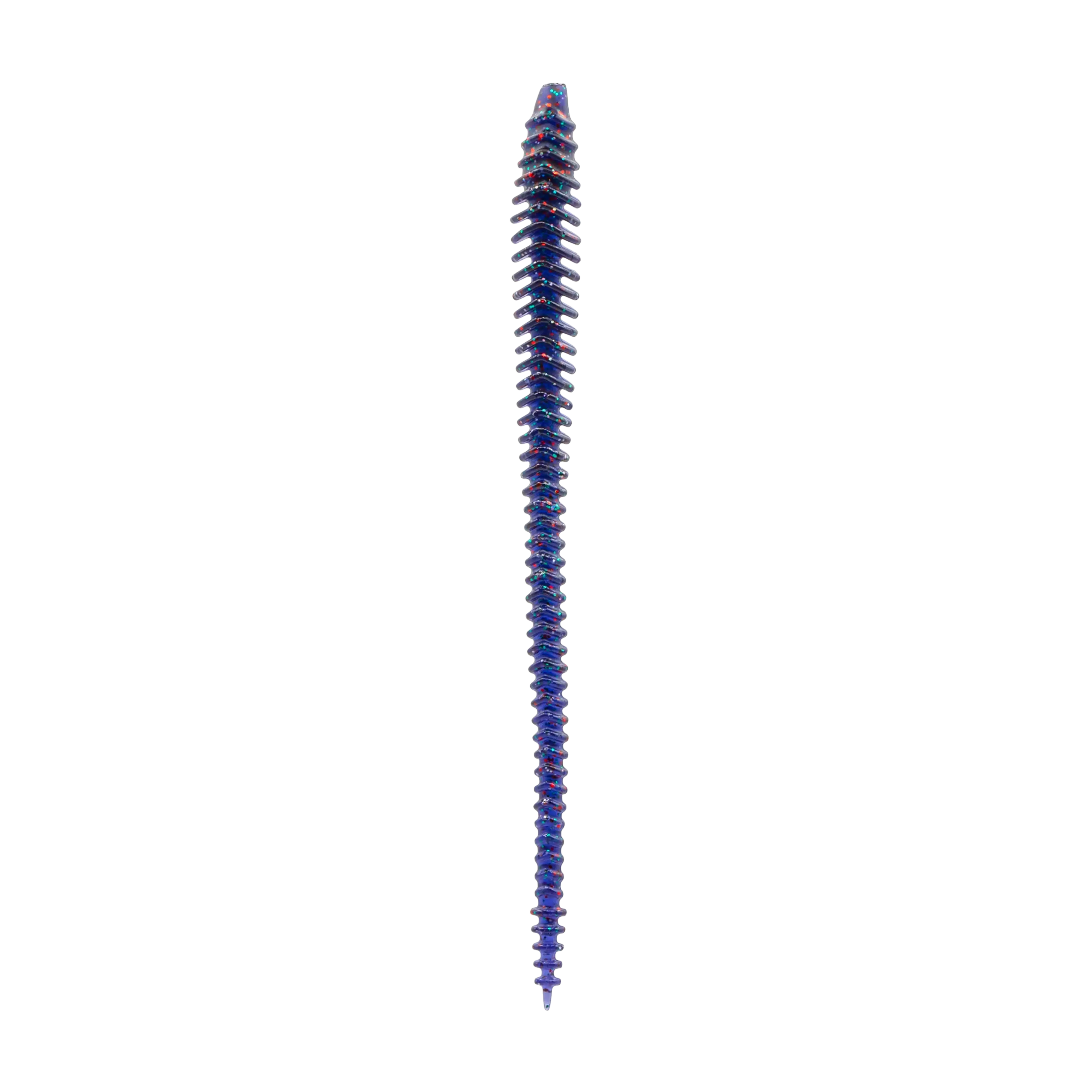 6th Sense Boosa Shakey Worm 6 5 Inch Junebug Juice