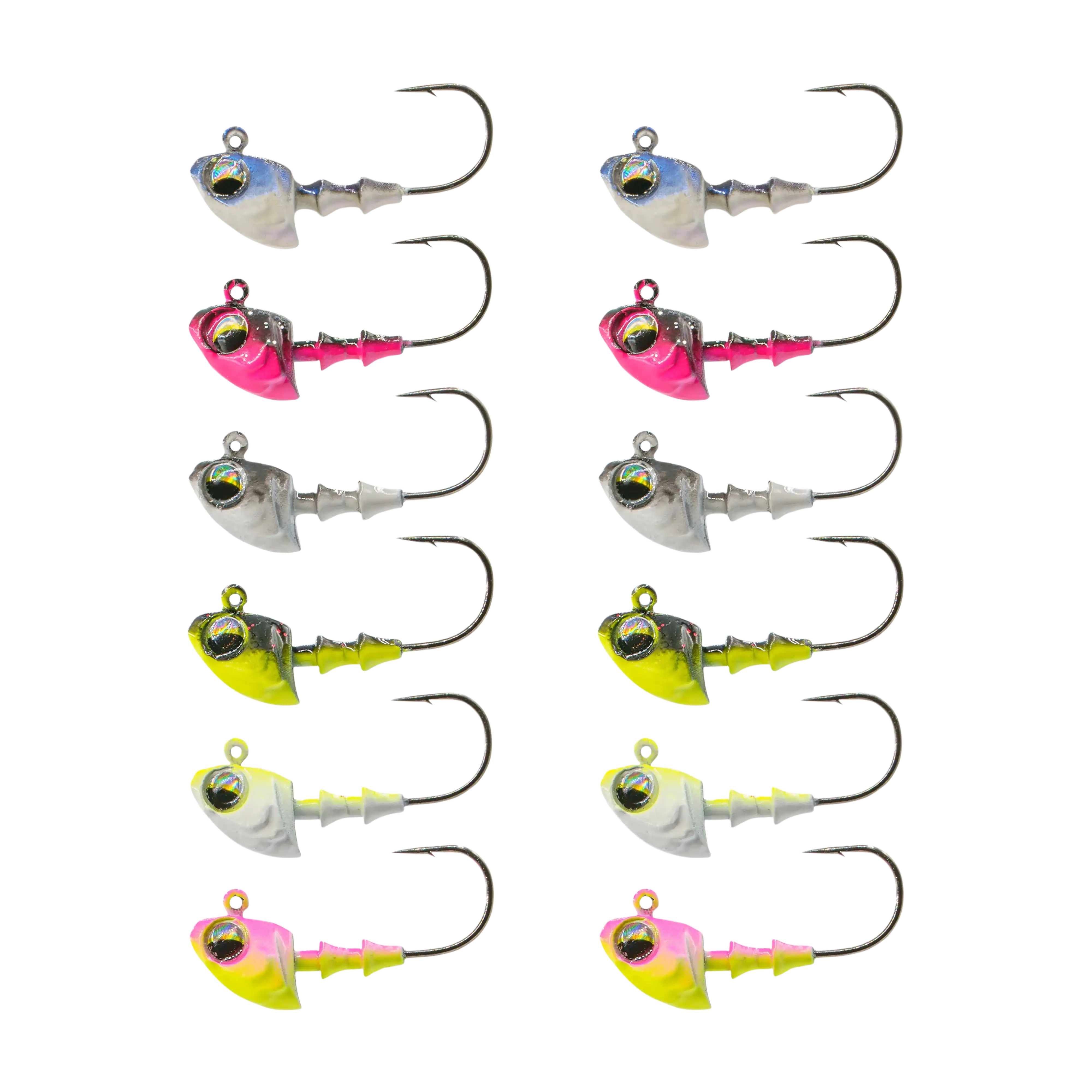 6th Sense Crappie Jig Heads Variety Colors Pack