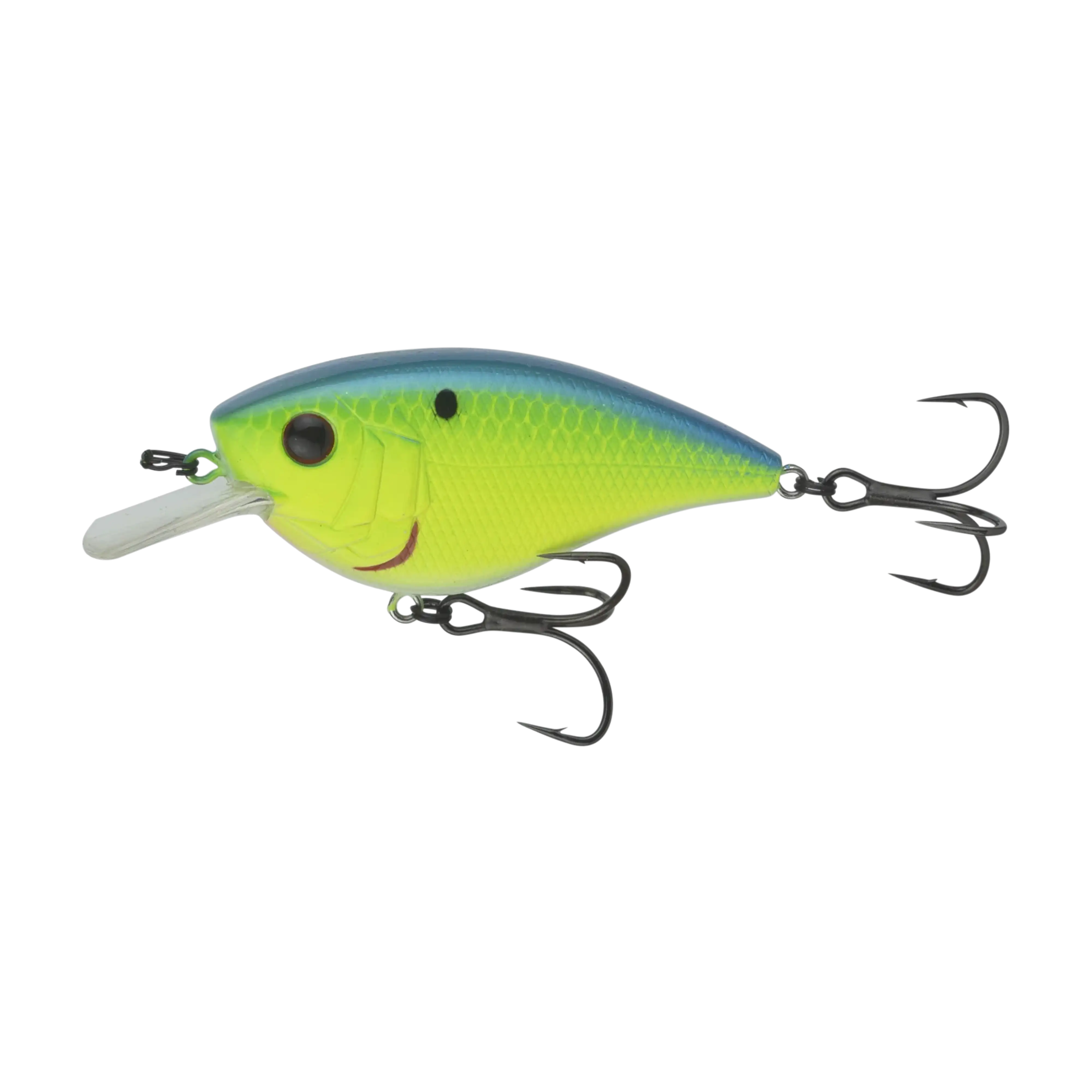 6th Sense Crush Flat 75X Blue Treuse Shad