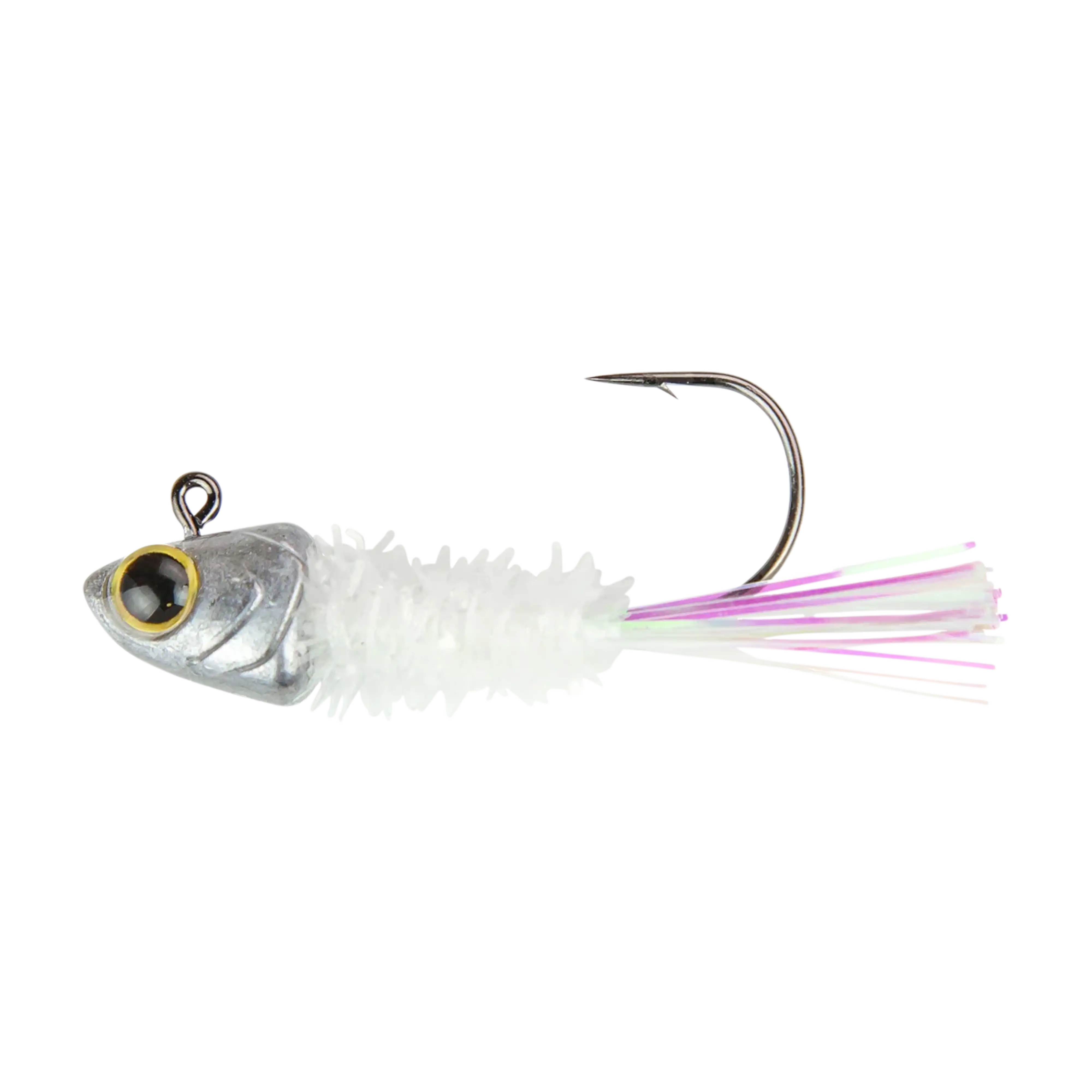 6th Sense Spangle Tinsel Jig Ghost Ice Minnow