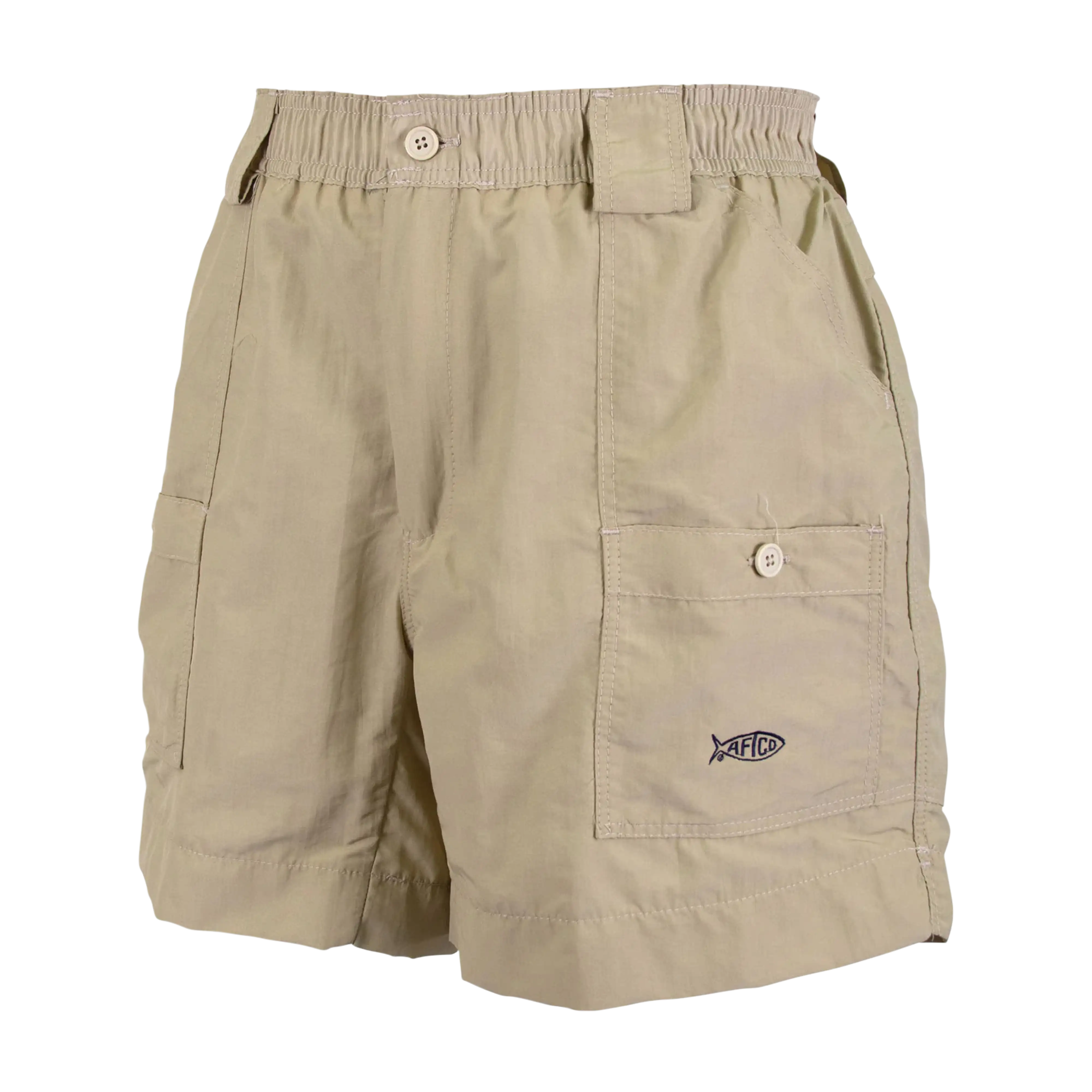 AFTCO Men’s Original Fishing Shorts – Classic Supplex® Nylon with 7 Pockets