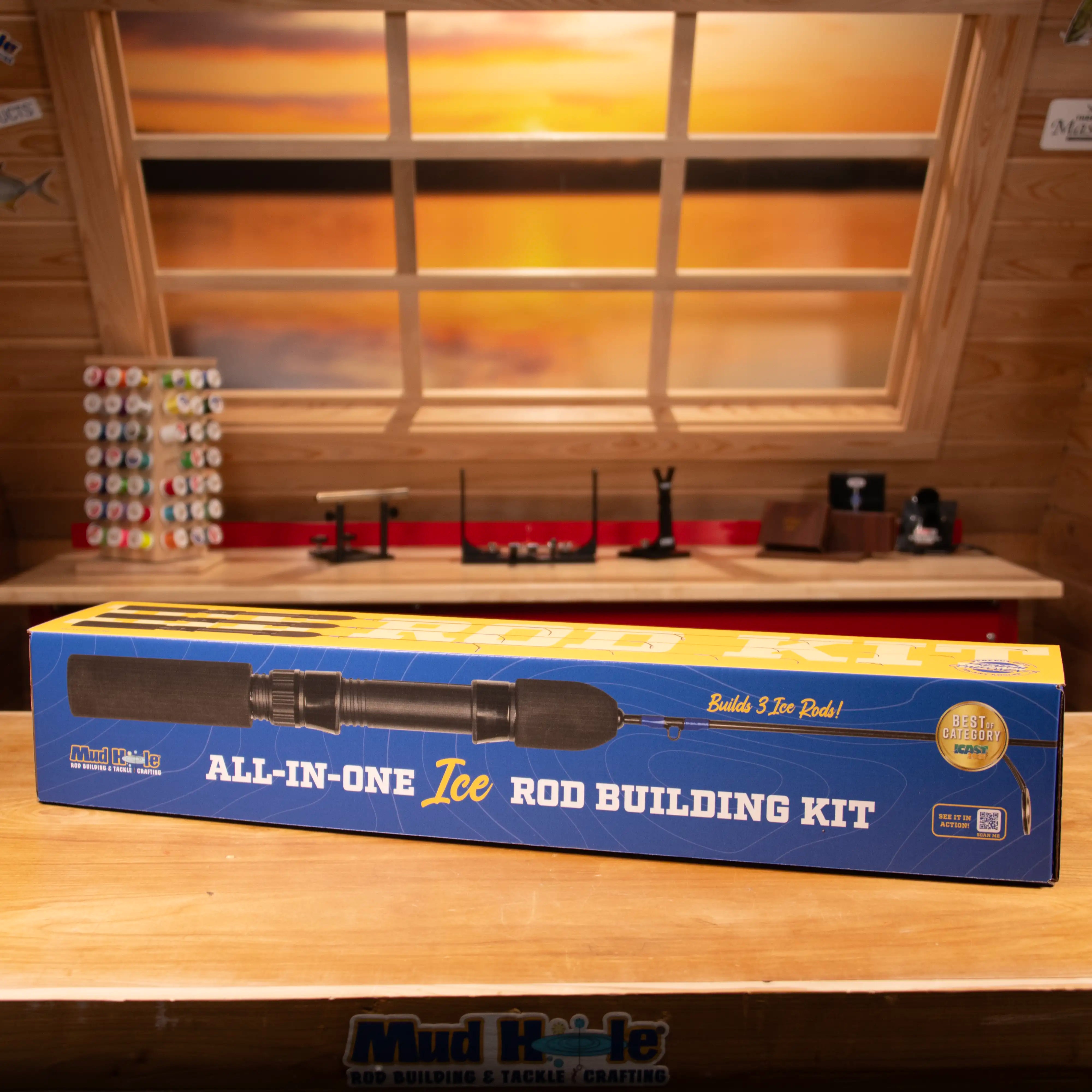 Mud Hole All-In-One Ice Rod Building Kit