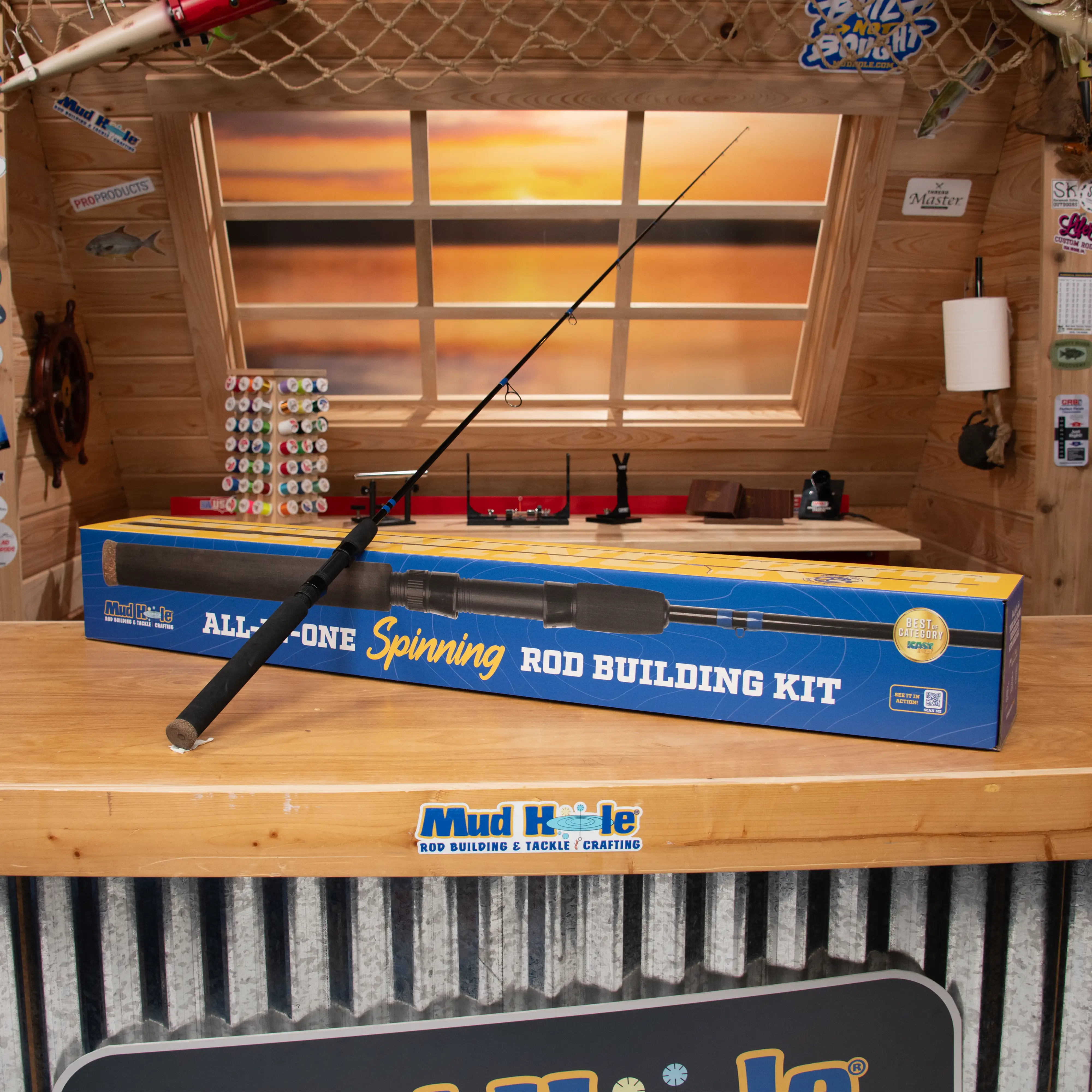 Mud Hole All-In-One Spinning Rod Building Kit