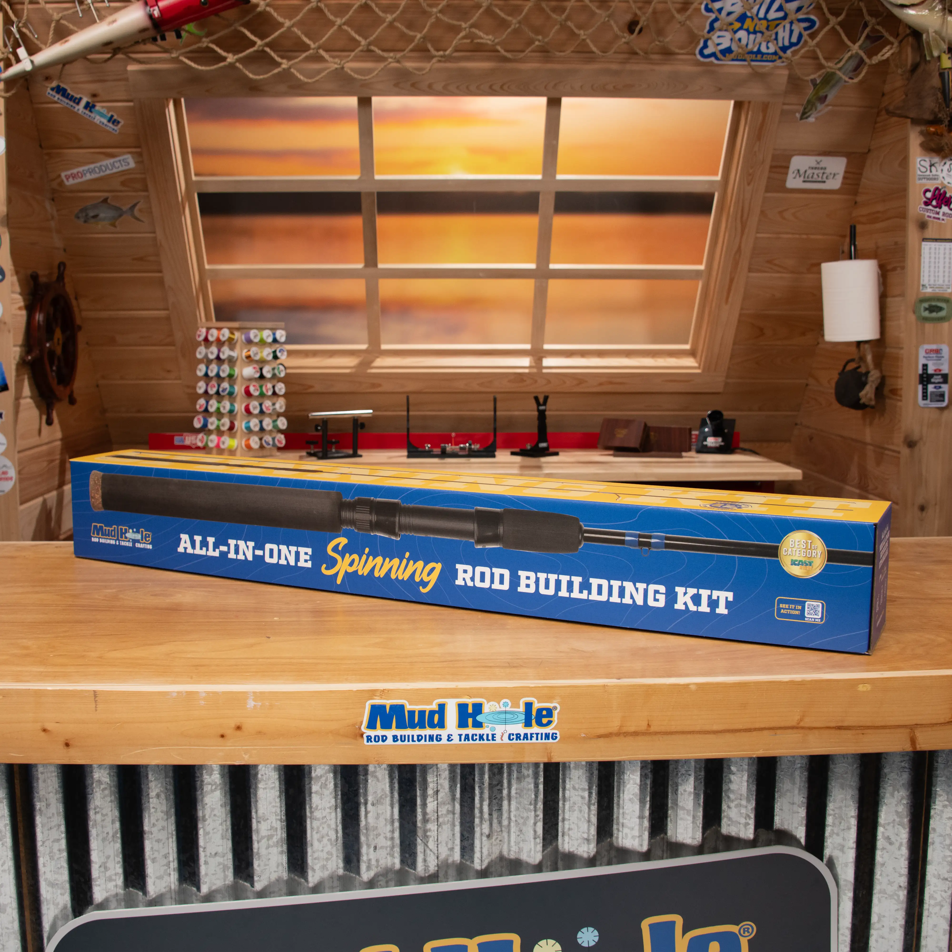 Mud Hole All-In-One Spinning Rod Building Kit