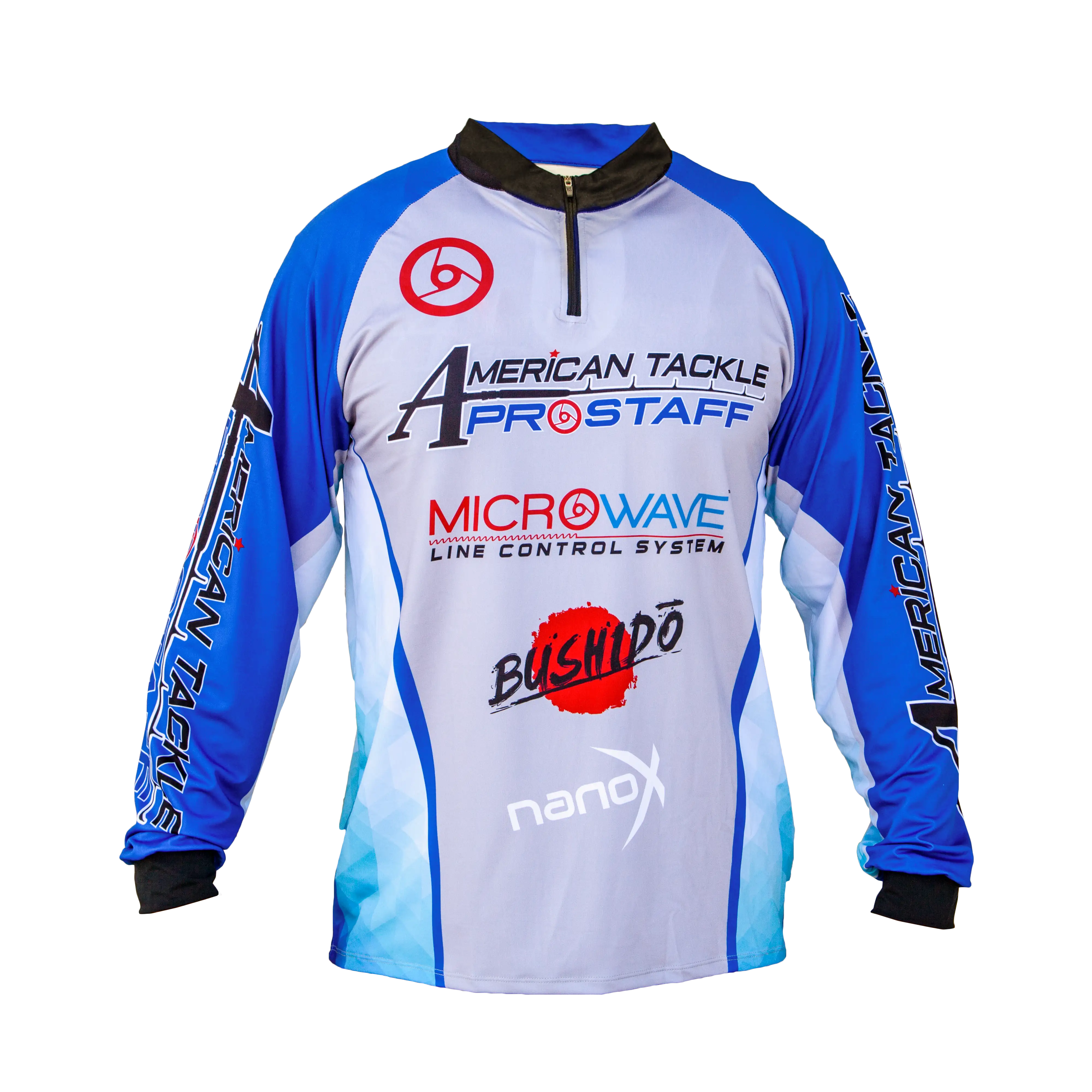 American Tackle Prostaff Jersey - Blue & Gray X-Large