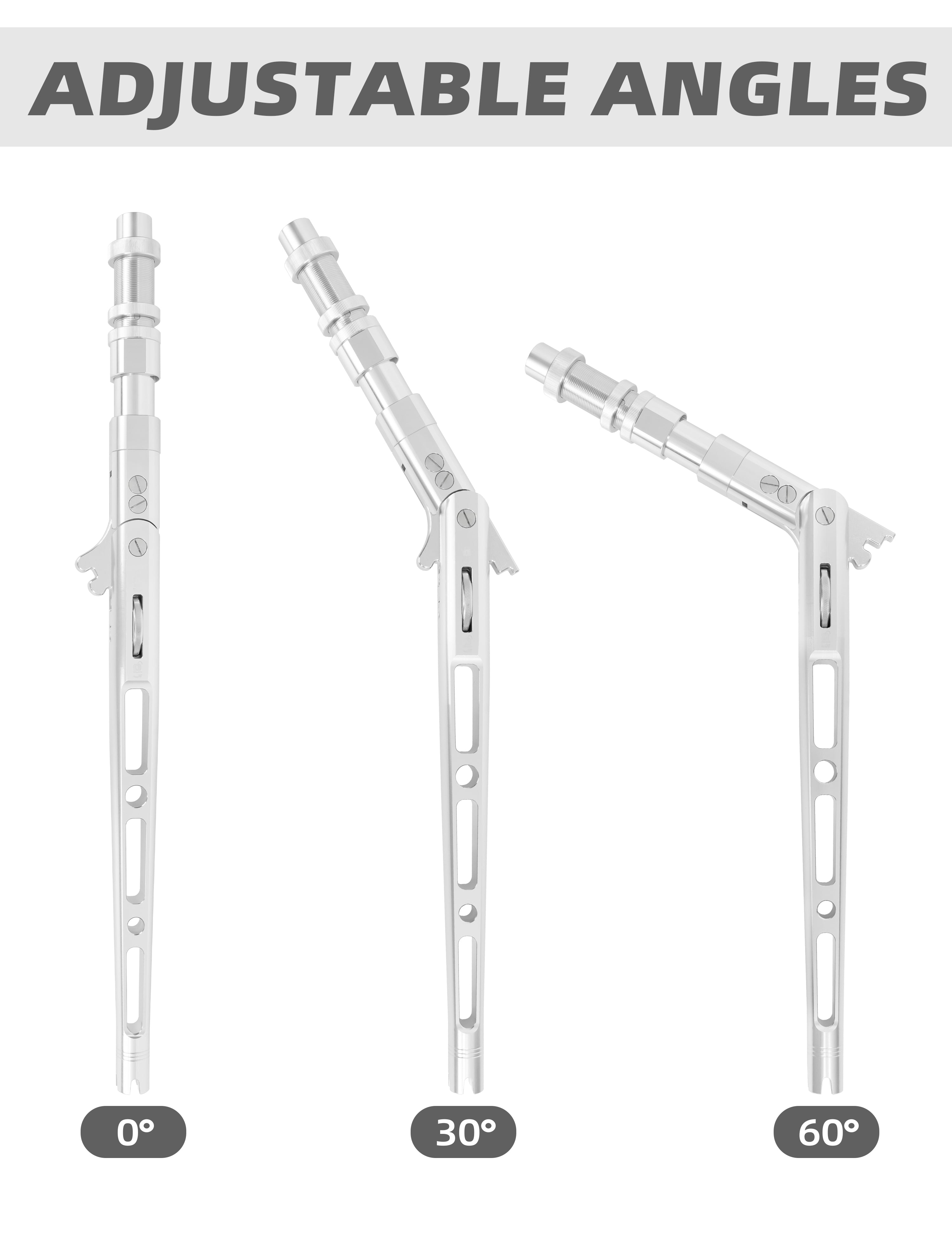 Bluewing Adjustable Bent Rod Butt