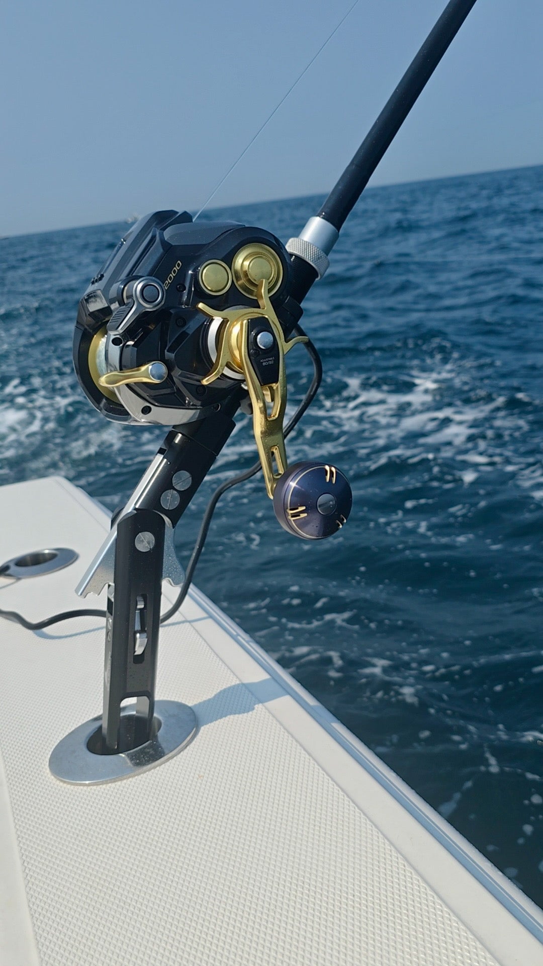 Bluewing Adjustable Bent Rod Butt