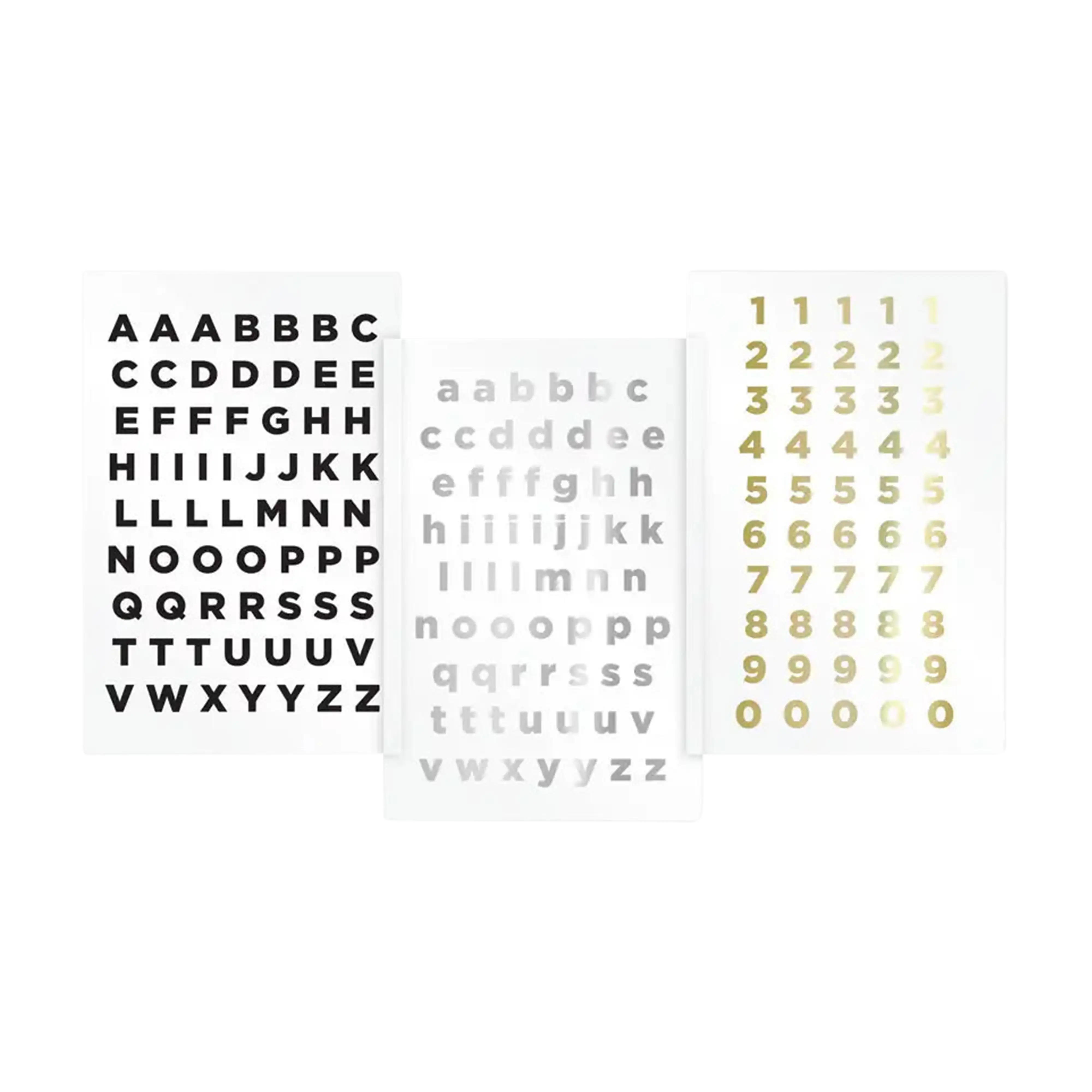 Mud Hole All-in-One Number & Alphabet Rod Decal Kit - Peel & Stick Letters