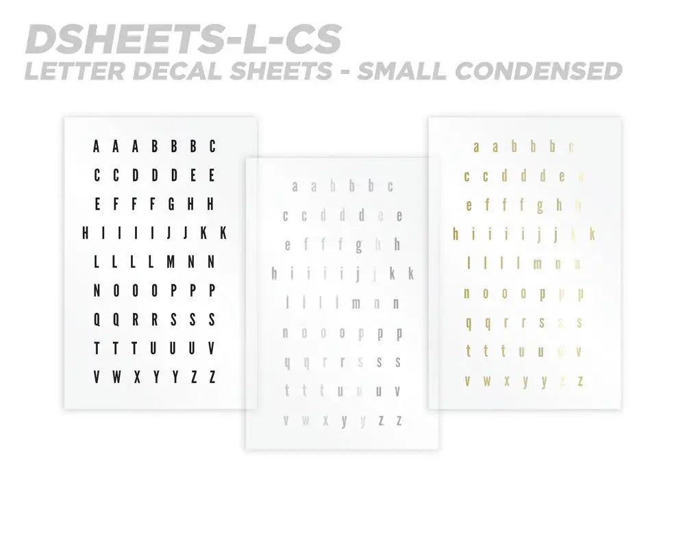 Mud Hole Alphabet Rod Decals - Peel & Stick Letters