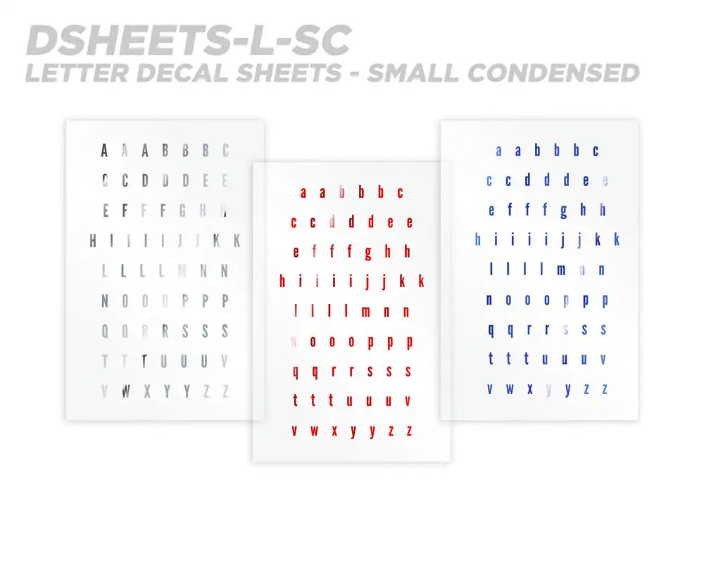 Mud Hole Alphabet Rod Decals - Peel & Stick Letters