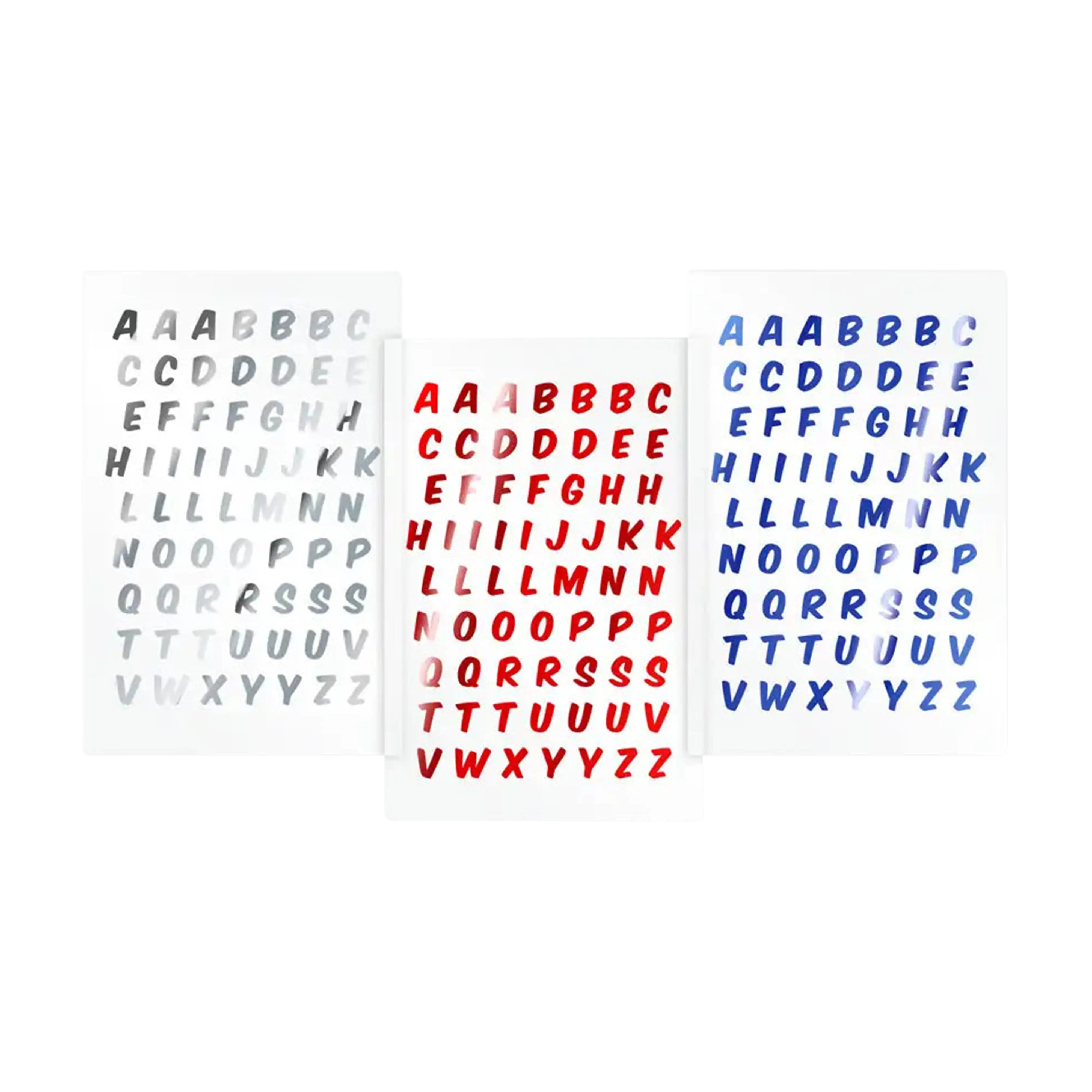 Mud Hole Alphabet Rod Decals - Peel & Stick Letters