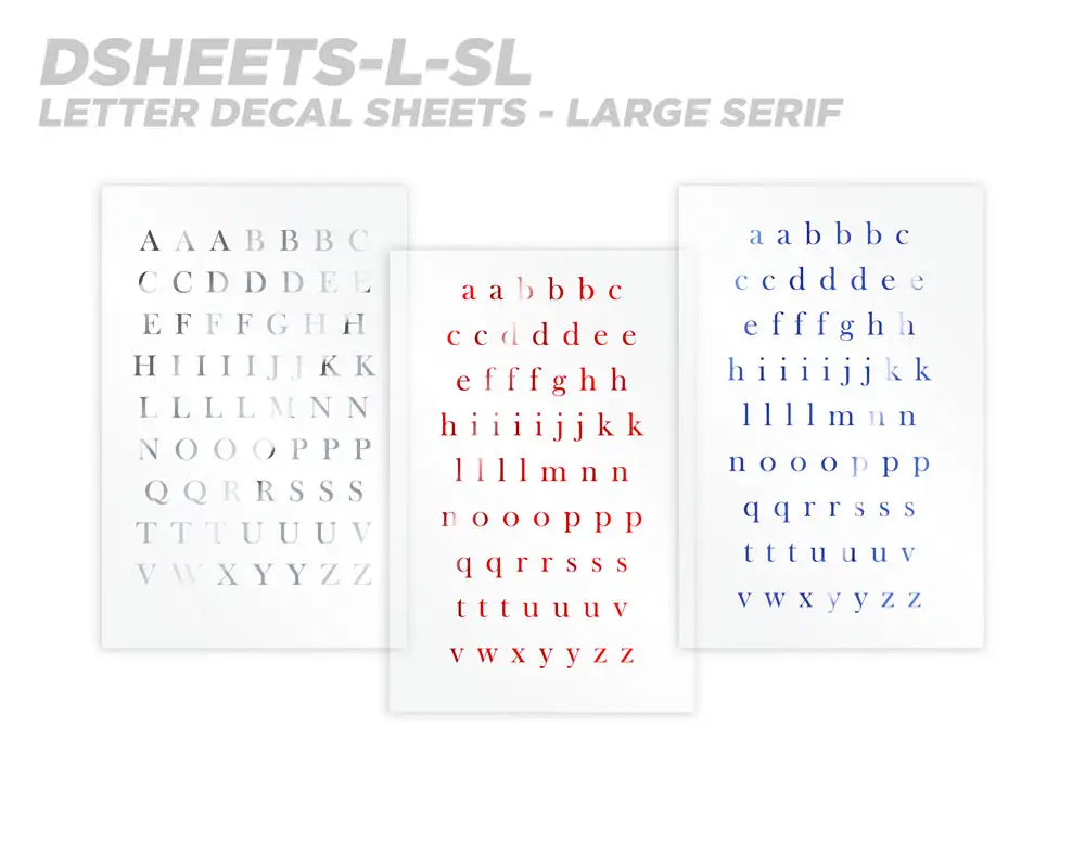 Mud Hole Alphabet Rod Decals - Peel & Stick Letters