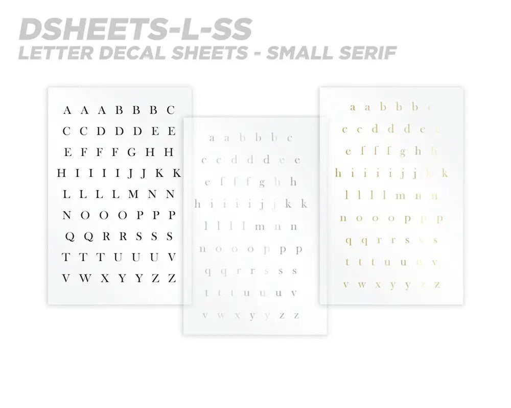 Mud Hole Alphabet Rod Decals - Peel & Stick Letters