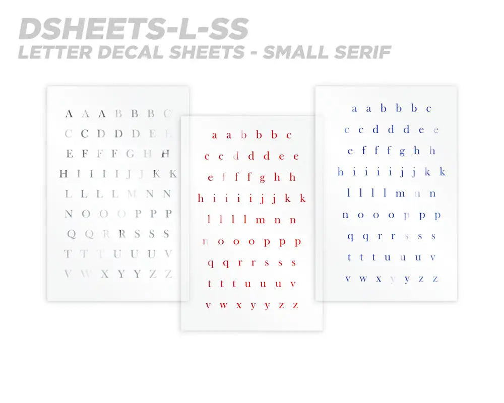 Mud Hole Alphabet Rod Decals - Peel & Stick Letters