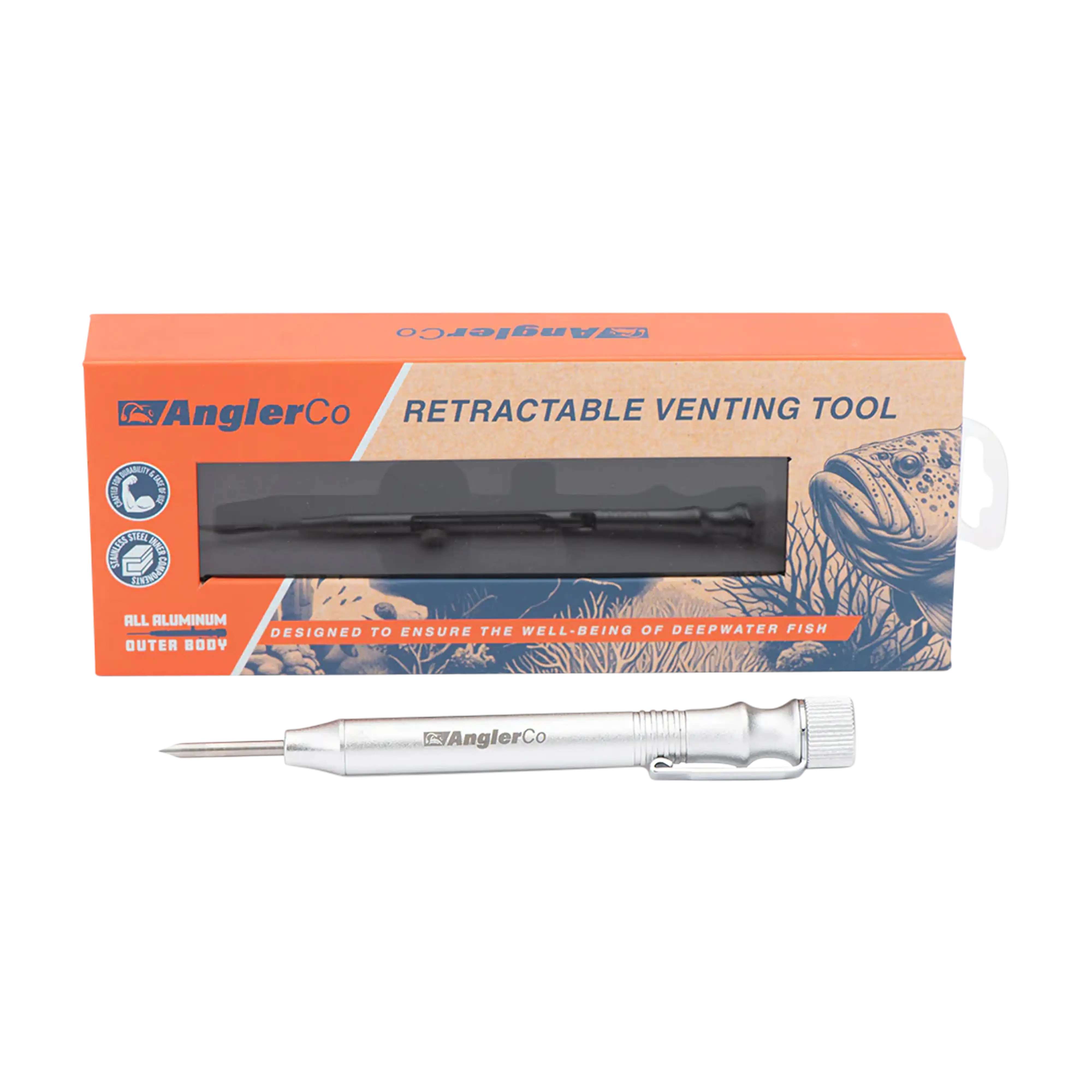 AnglerCo Retractable Venting Tool