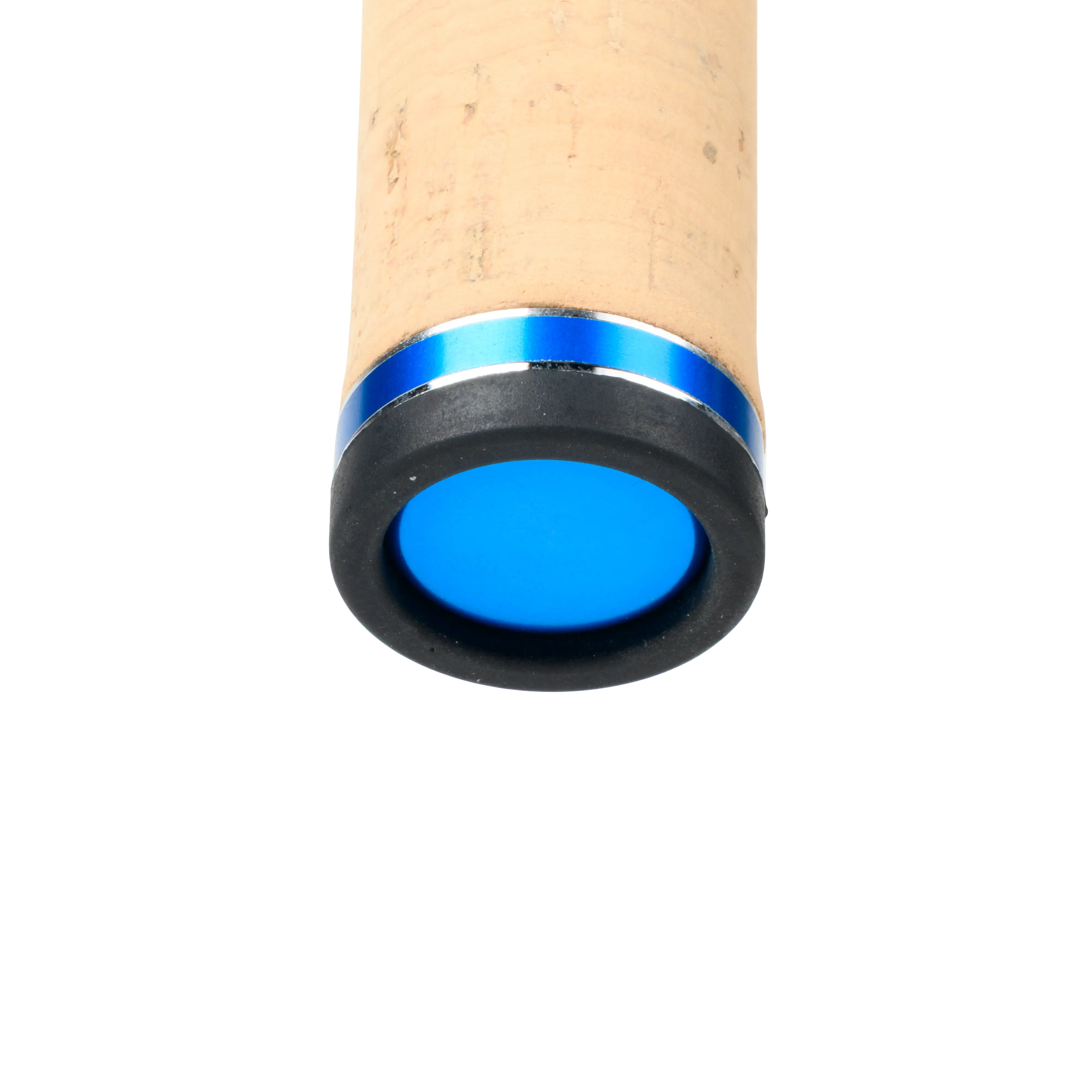 American Tackle Rubber Butt Cap with Designer Aluminum Trim