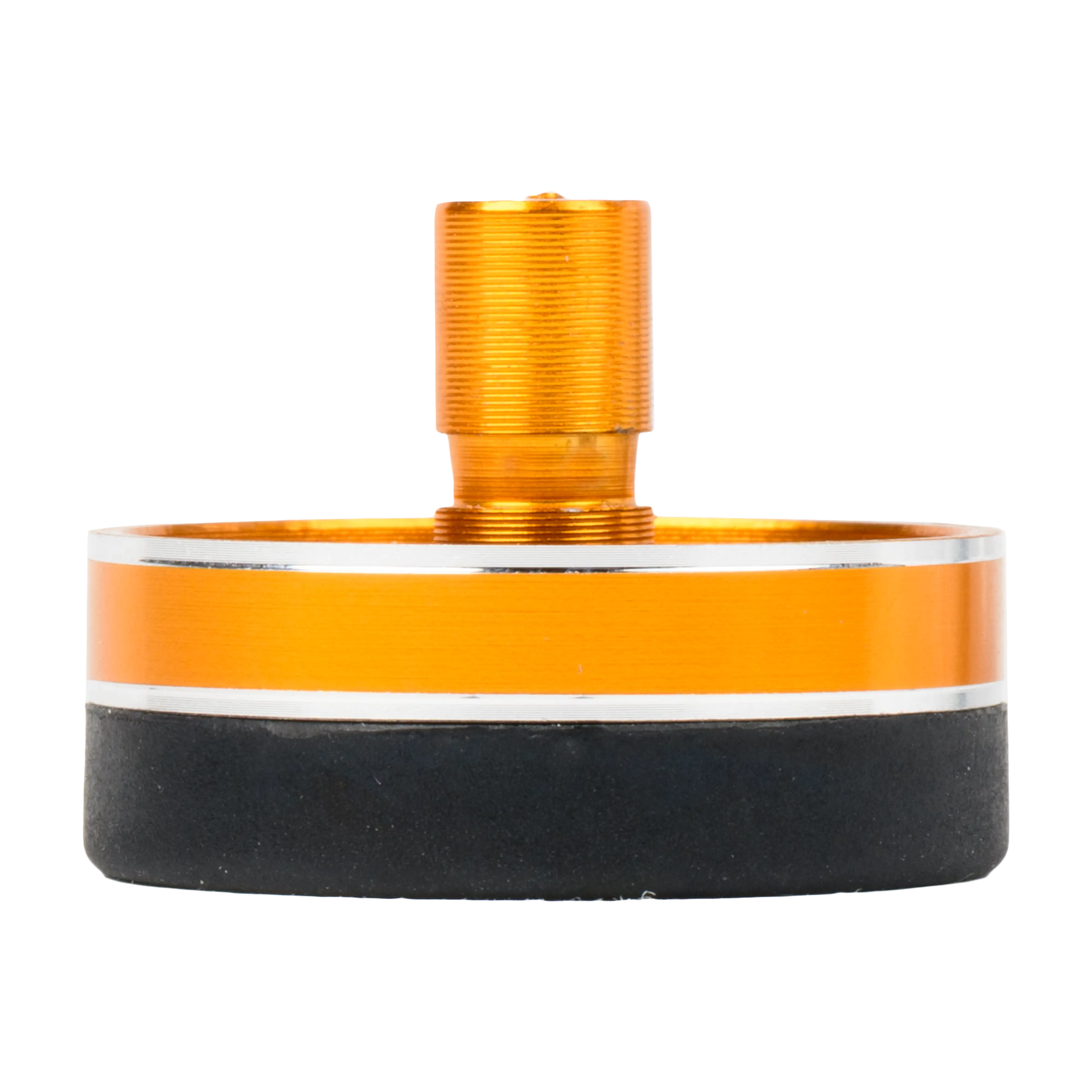 American Tackle Rubber Butt Cap with Designer Aluminum Trim