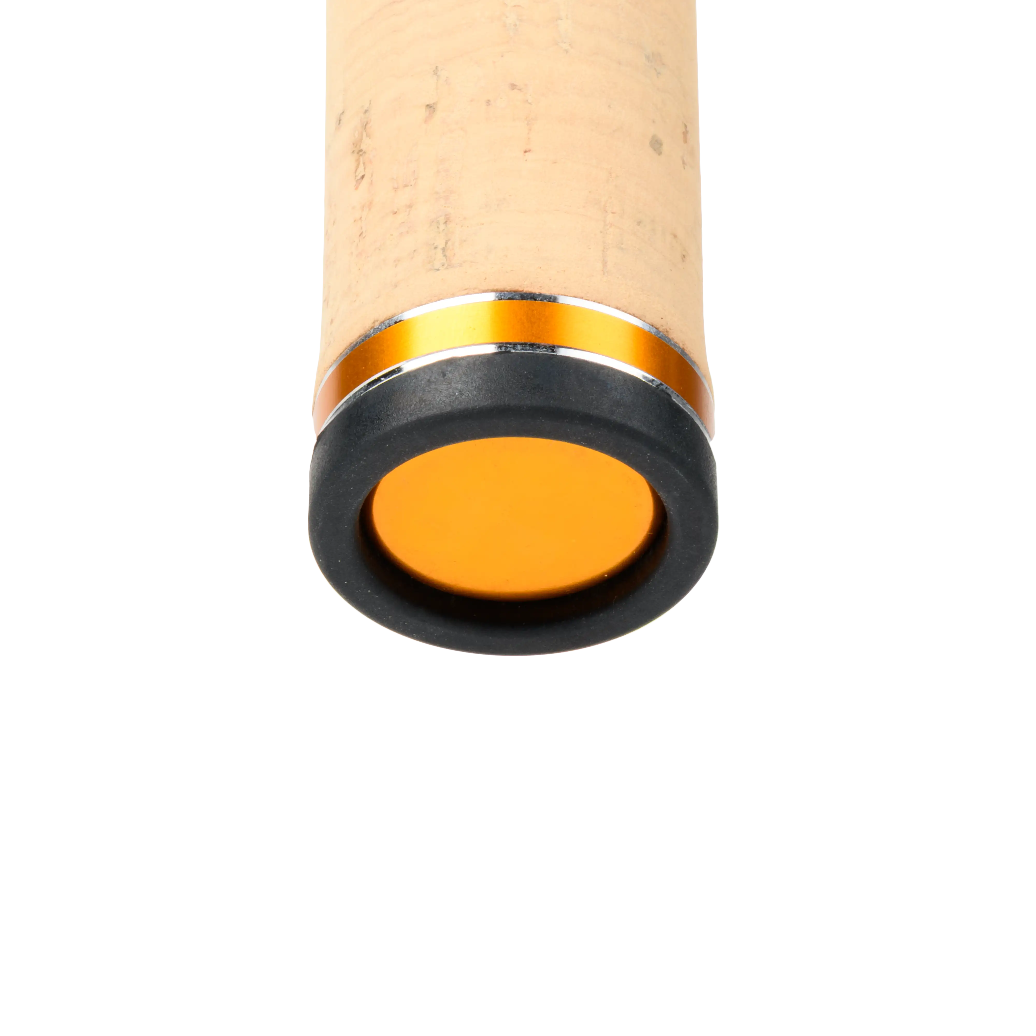 American Tackle Rubber Butt Cap with Designer Aluminum Trim