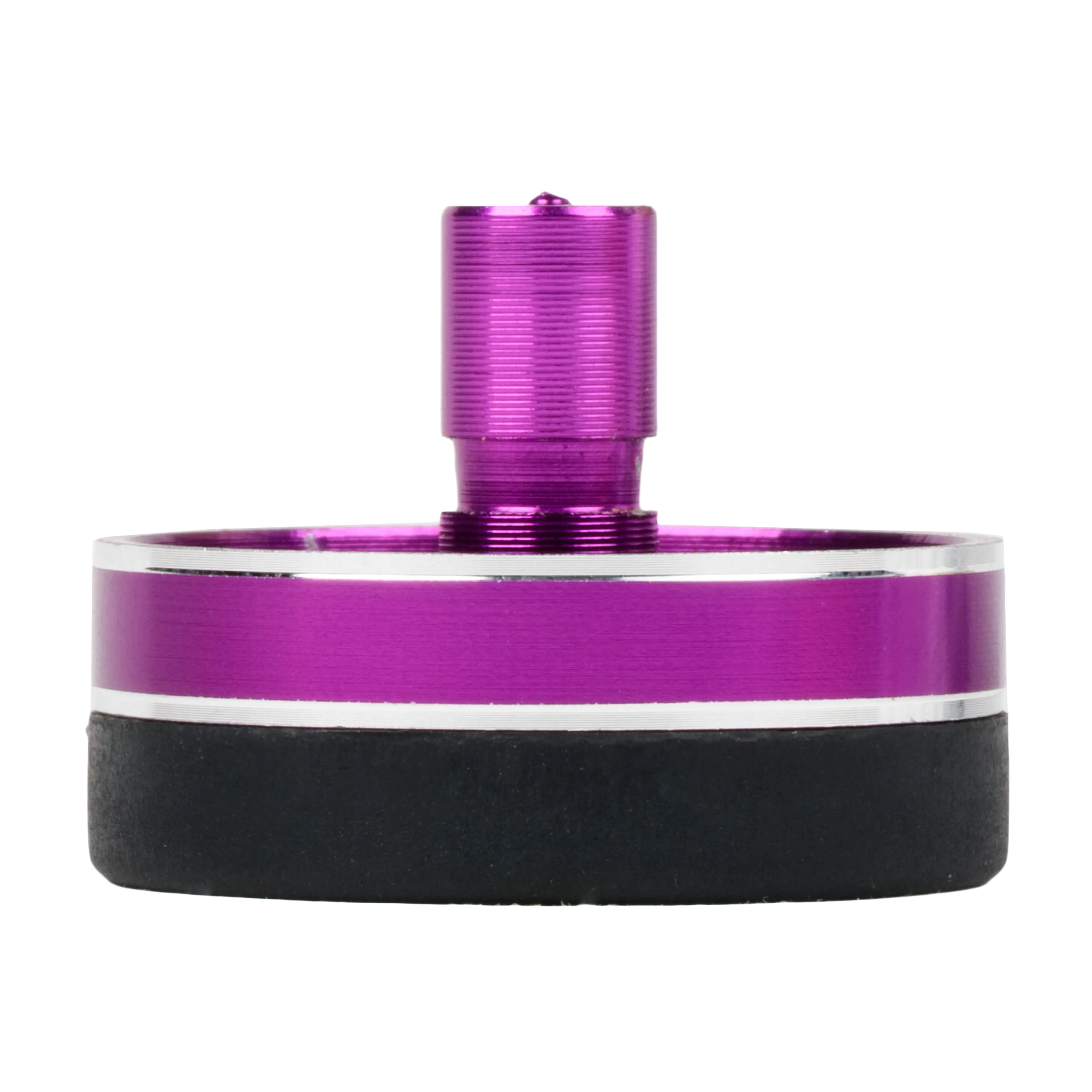 American Tackle Rubber Butt Cap with Designer Aluminum Trim