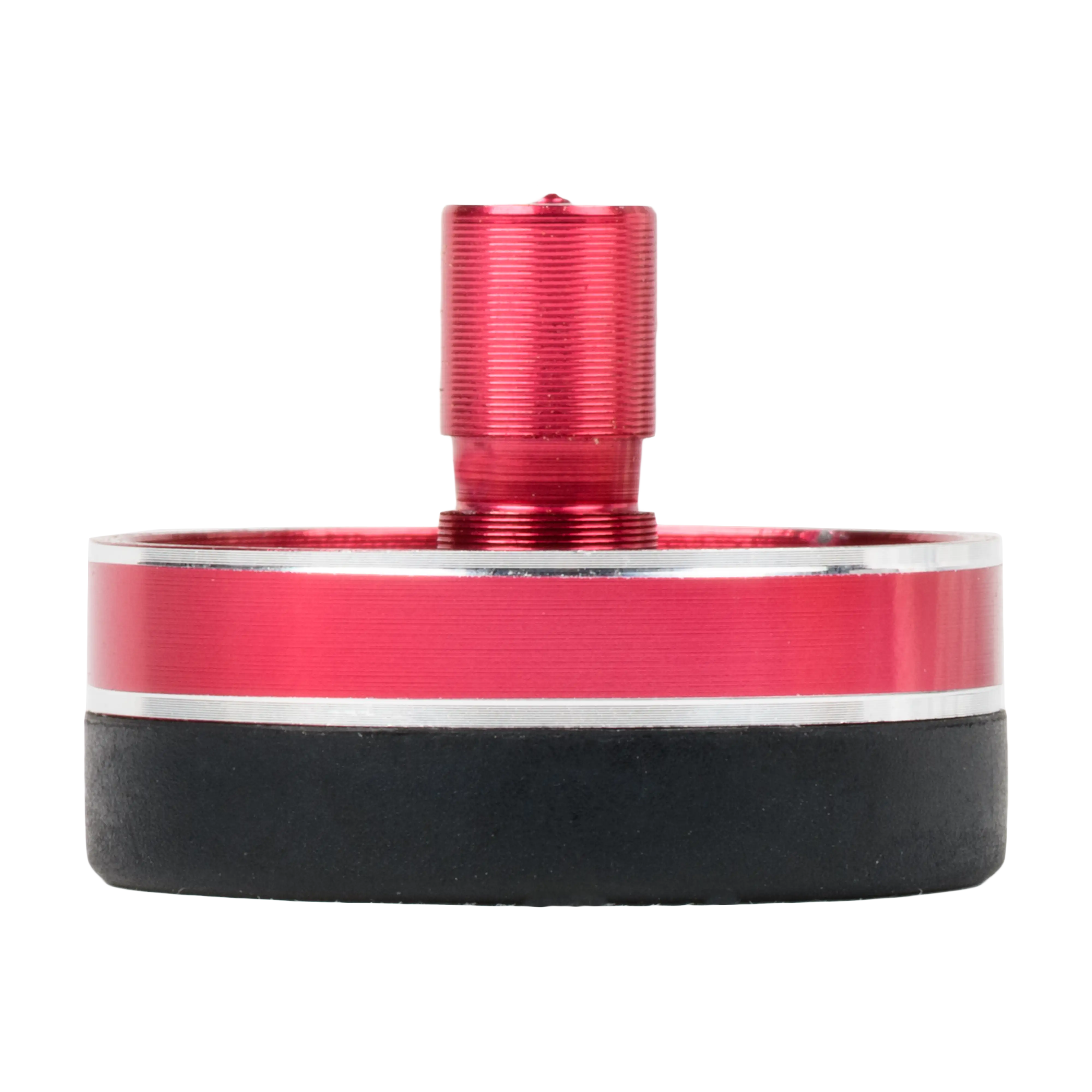 American Tackle Rubber Butt Cap with Designer Aluminum Trim