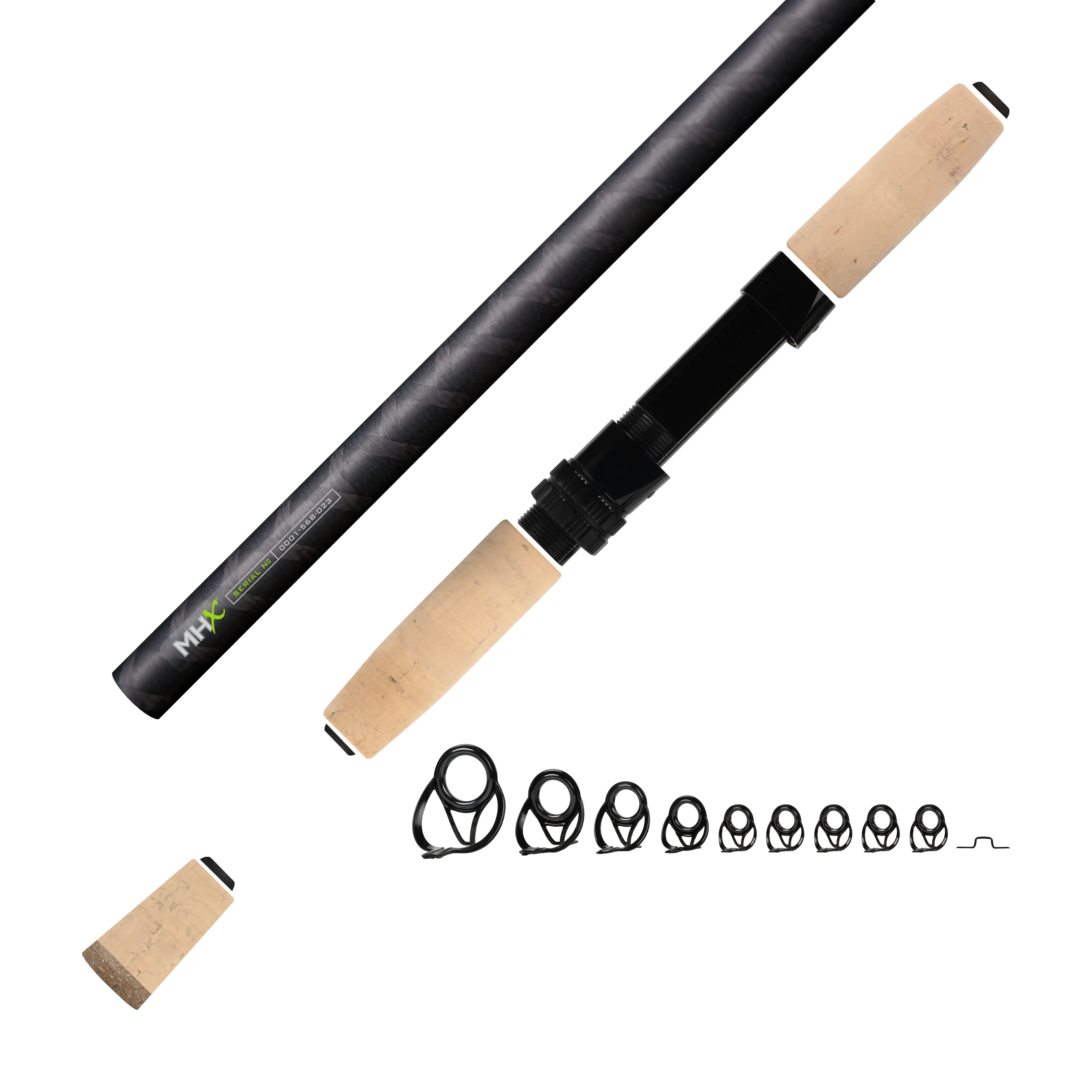 Backcountry, Flats, and Inshore Casting Rod Kits - BNEX8/30-50