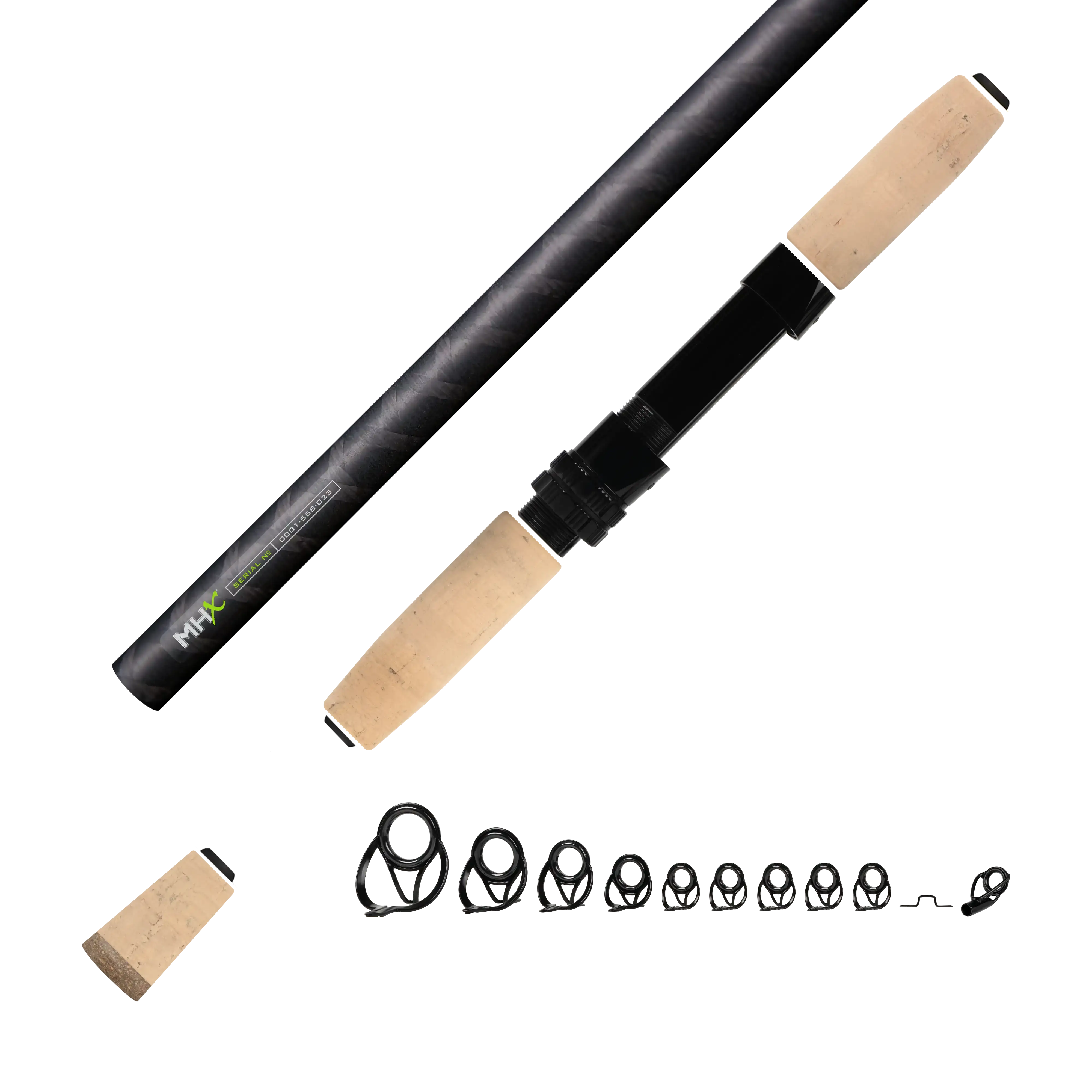 Backcountry, Flats, and Inshore Casting Rod Kits - BNEX8/30-50