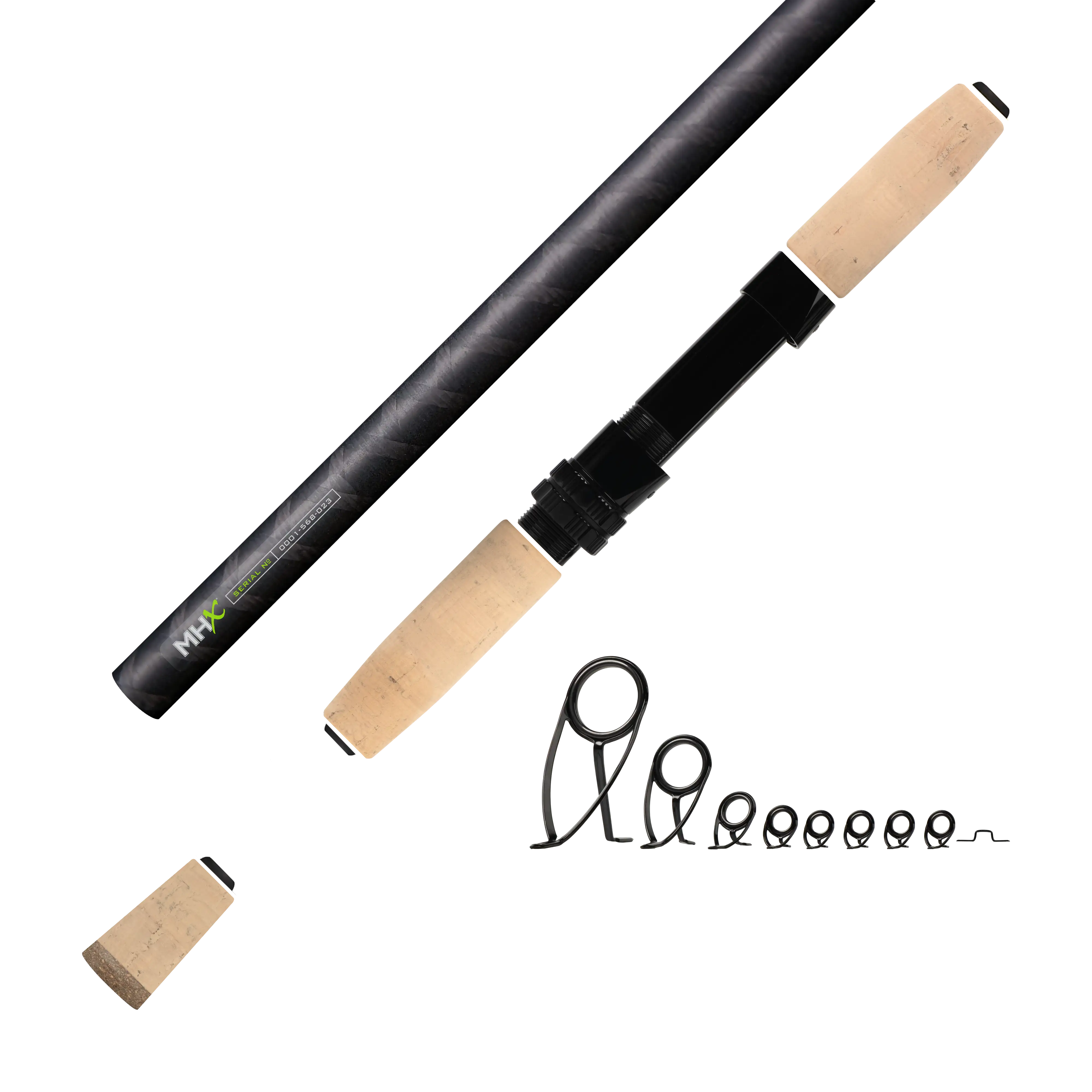 Backcountry, Flats, and Inshore Spinning Rod Kits - BNEX8/30-50