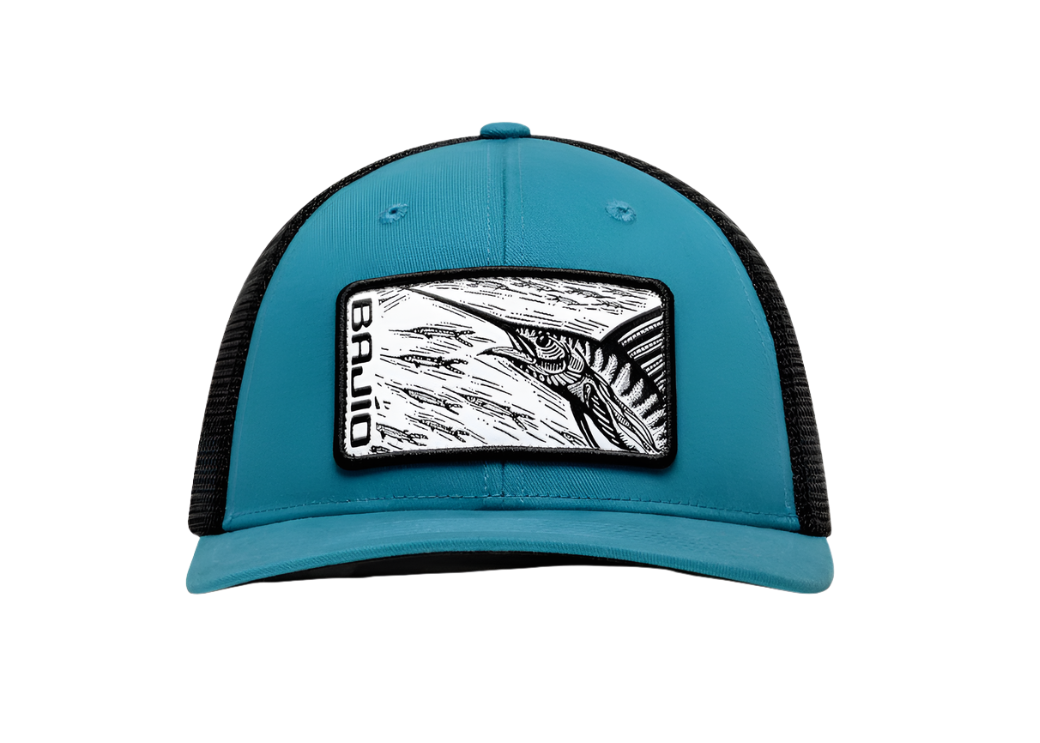 Bajio Sailfish Patch Trucker Hat