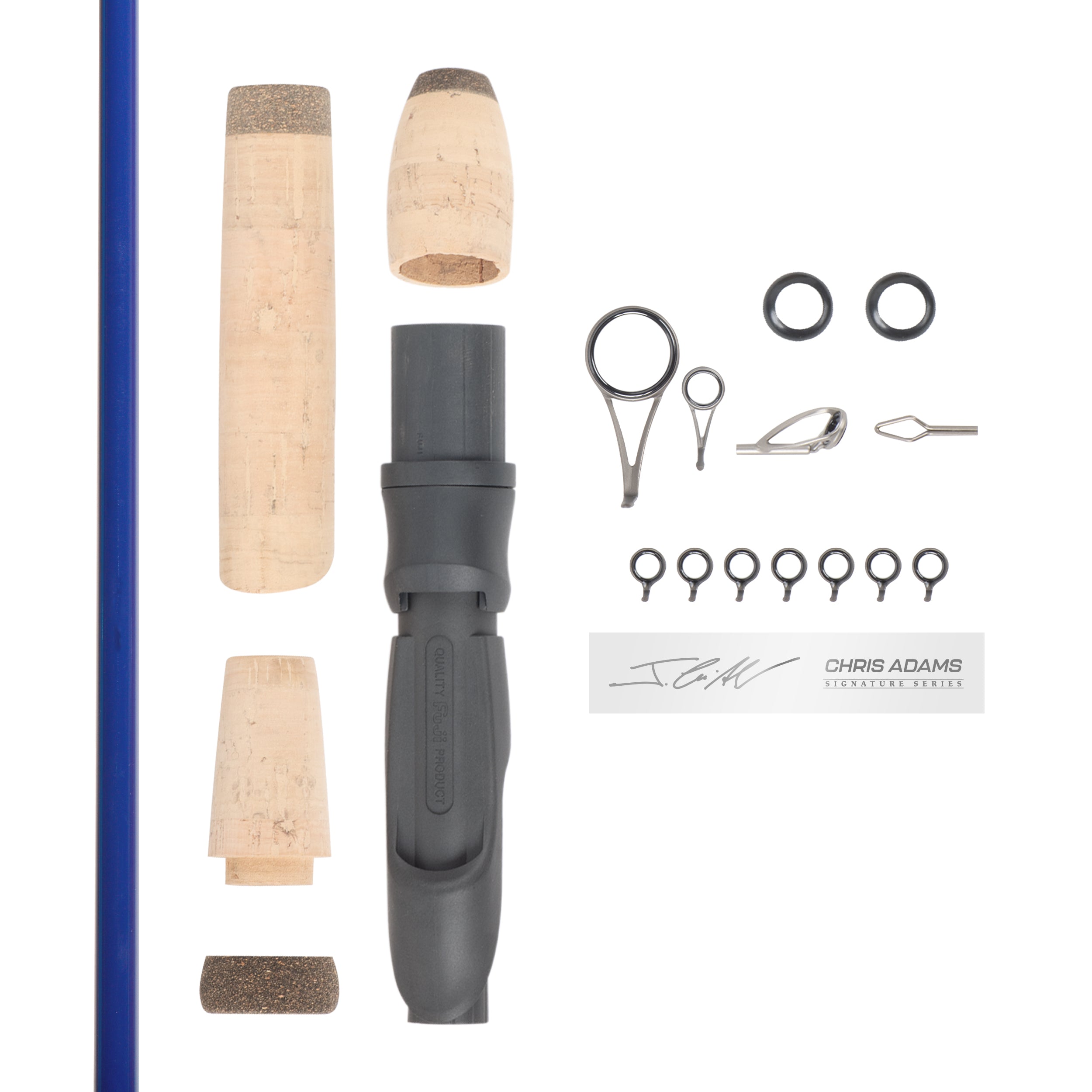 Chris Adams Versatile Inshore 7' Light Spinning Rod Component Kit
