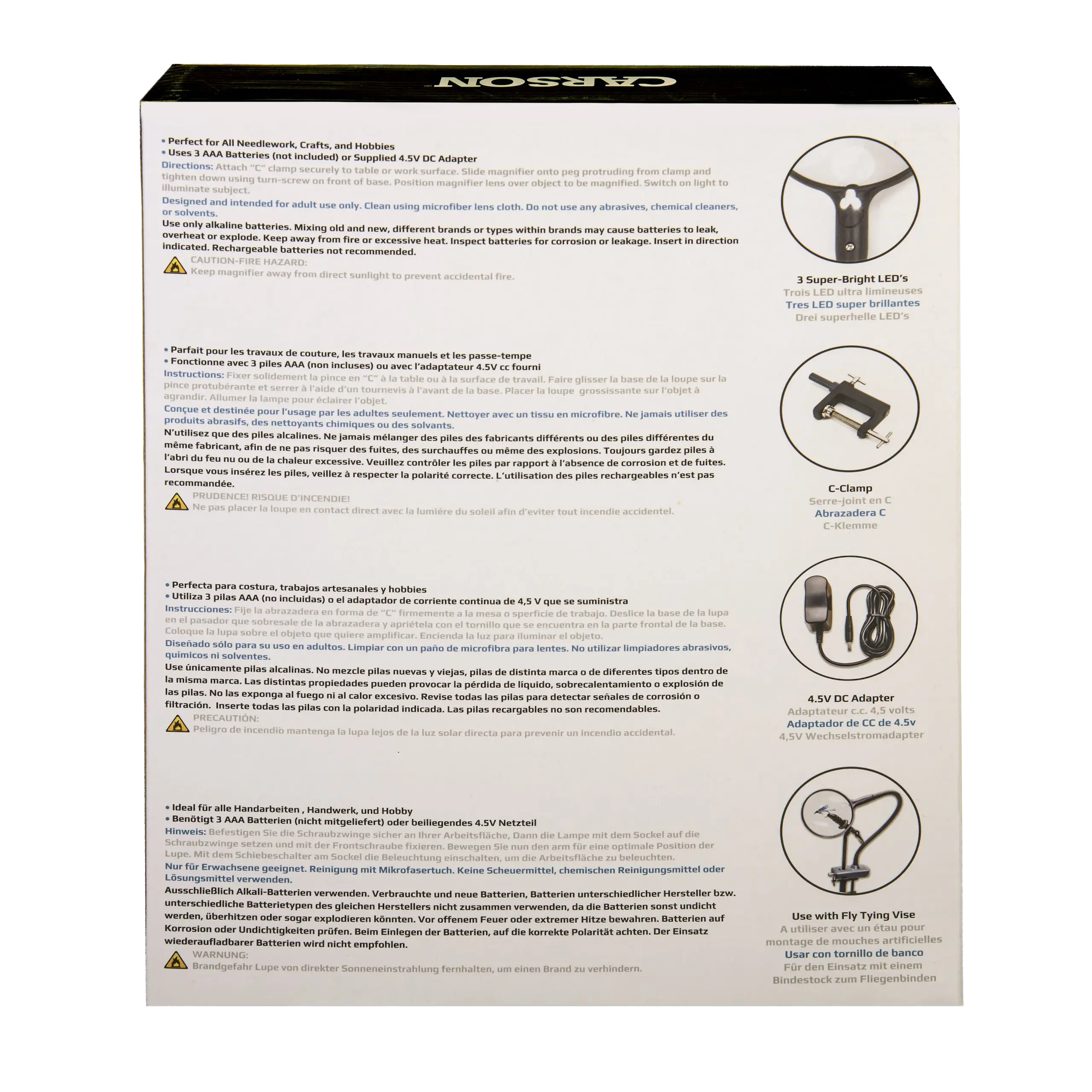 Carson CL-65 2x/3.5x MagniFlex Magnifier