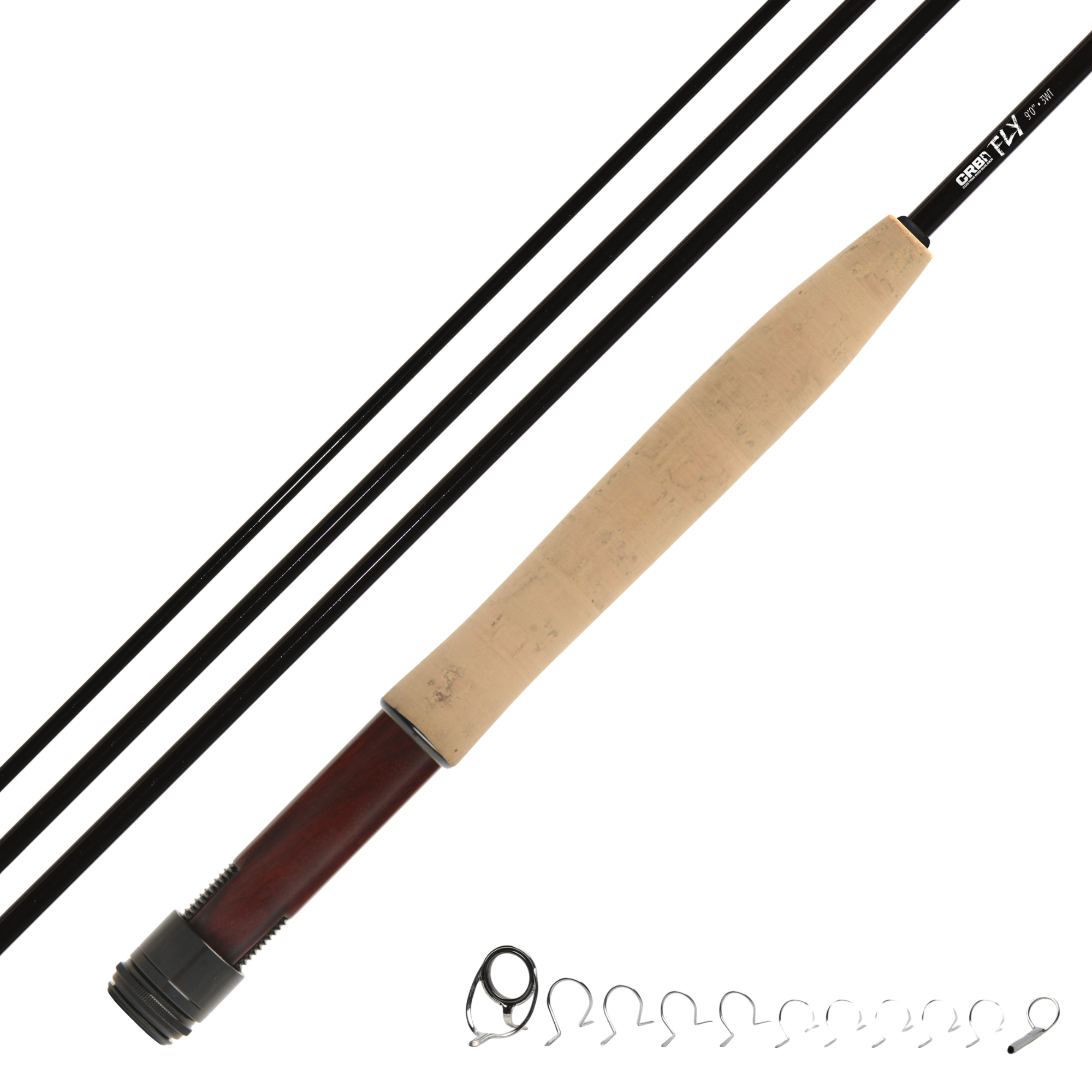 best 3wt fly fishing rod Mud Hole 9'0" 3wt Color Series Fly Rod Kits