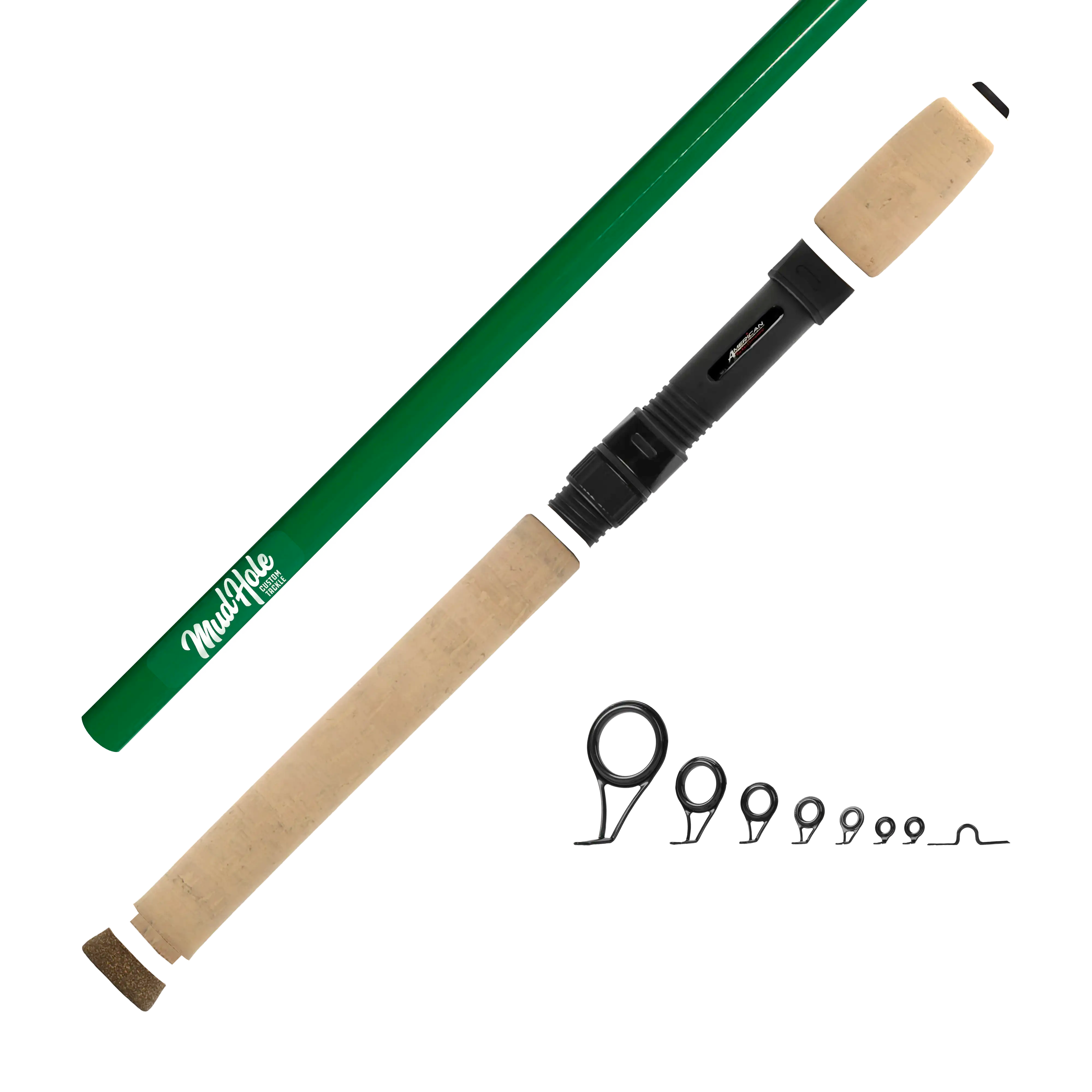 Mud Hole 5'6" Light Spinning Rod Kits