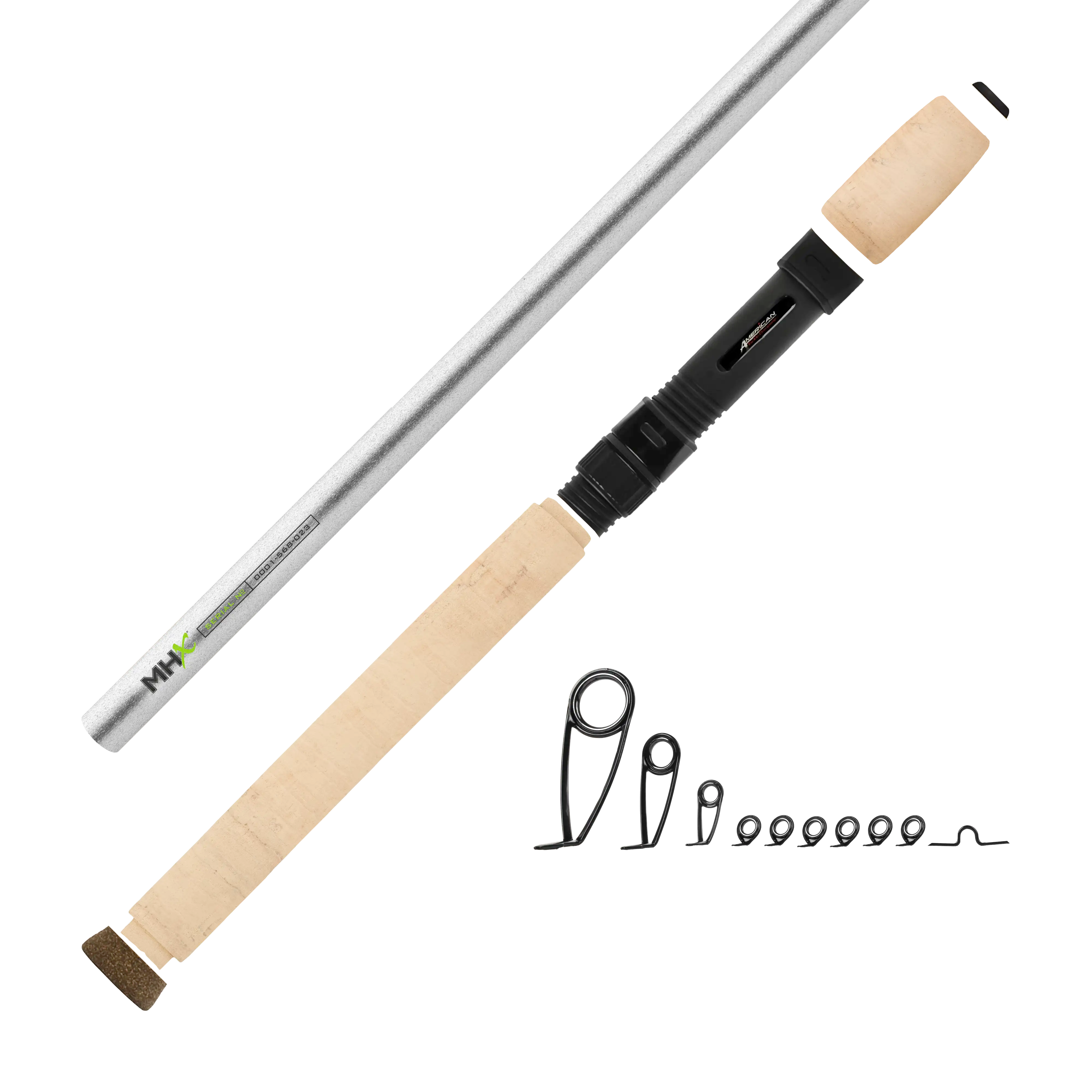 6'6" Ultralight MHX Light Spinning Rod Kit