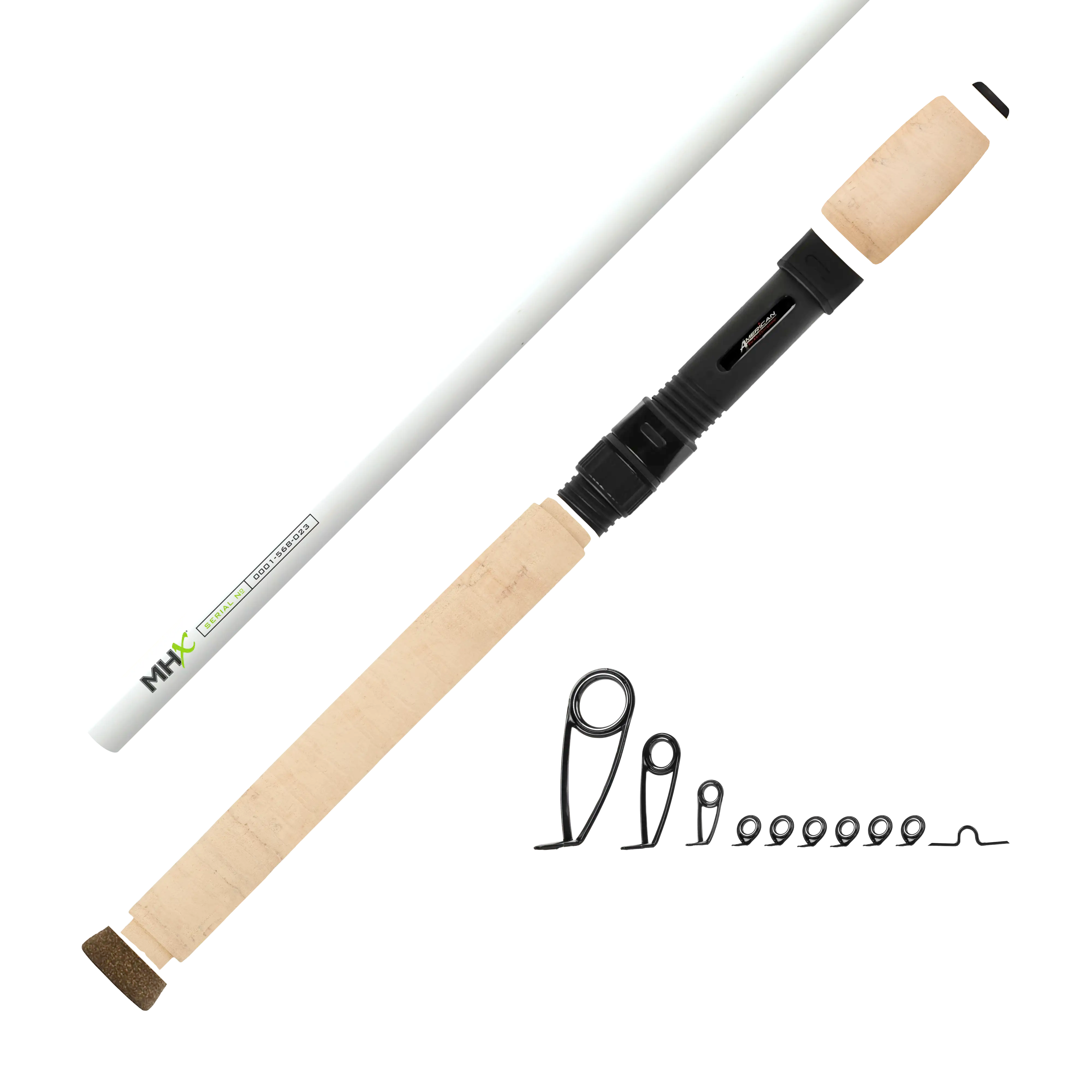 6'6" Ultralight MHX Light Spinning Rod Kit