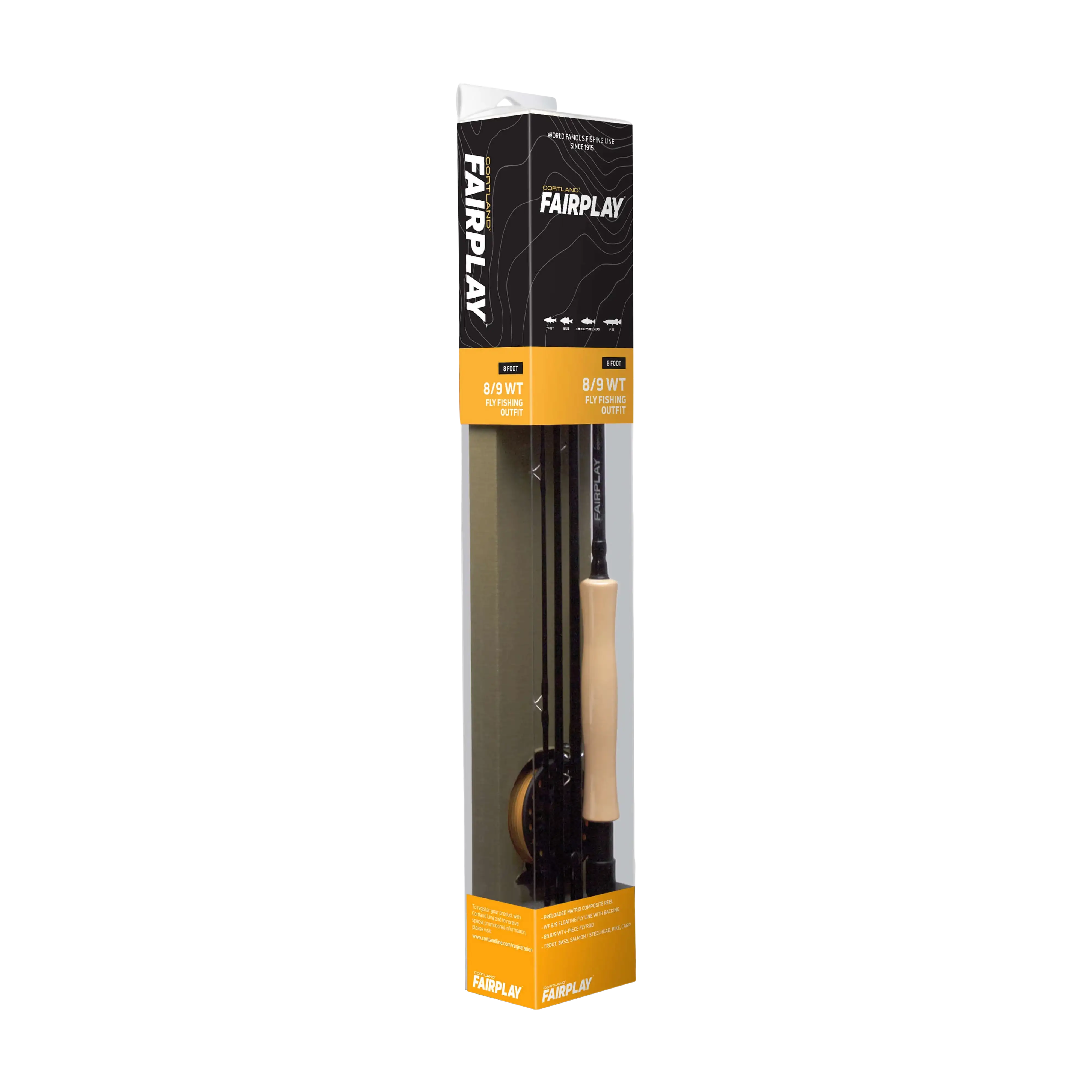 Cortland Fairplay Freshwater Fly Fishing Outfits