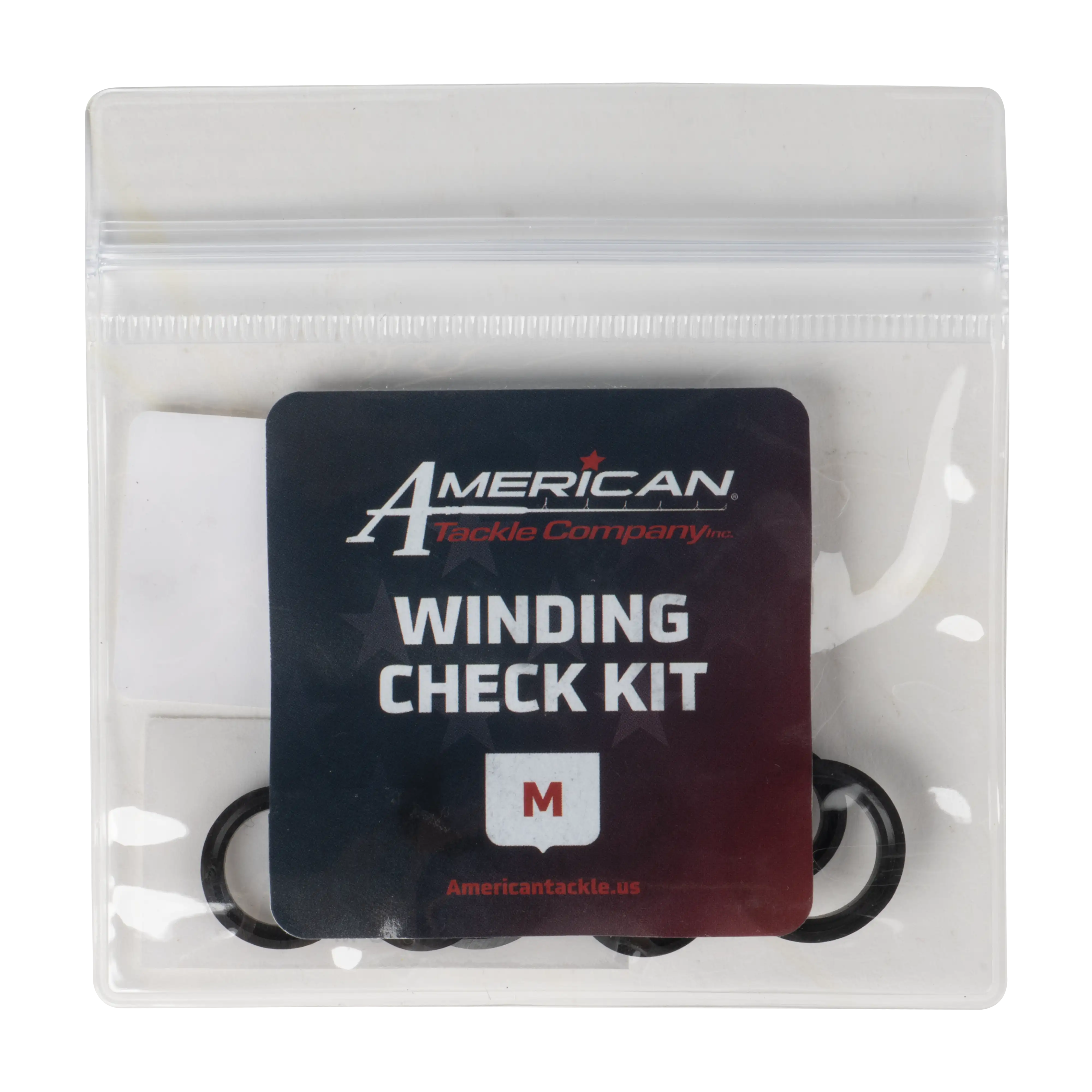 Black Rubber Winding Checks - 8-Piece Kit