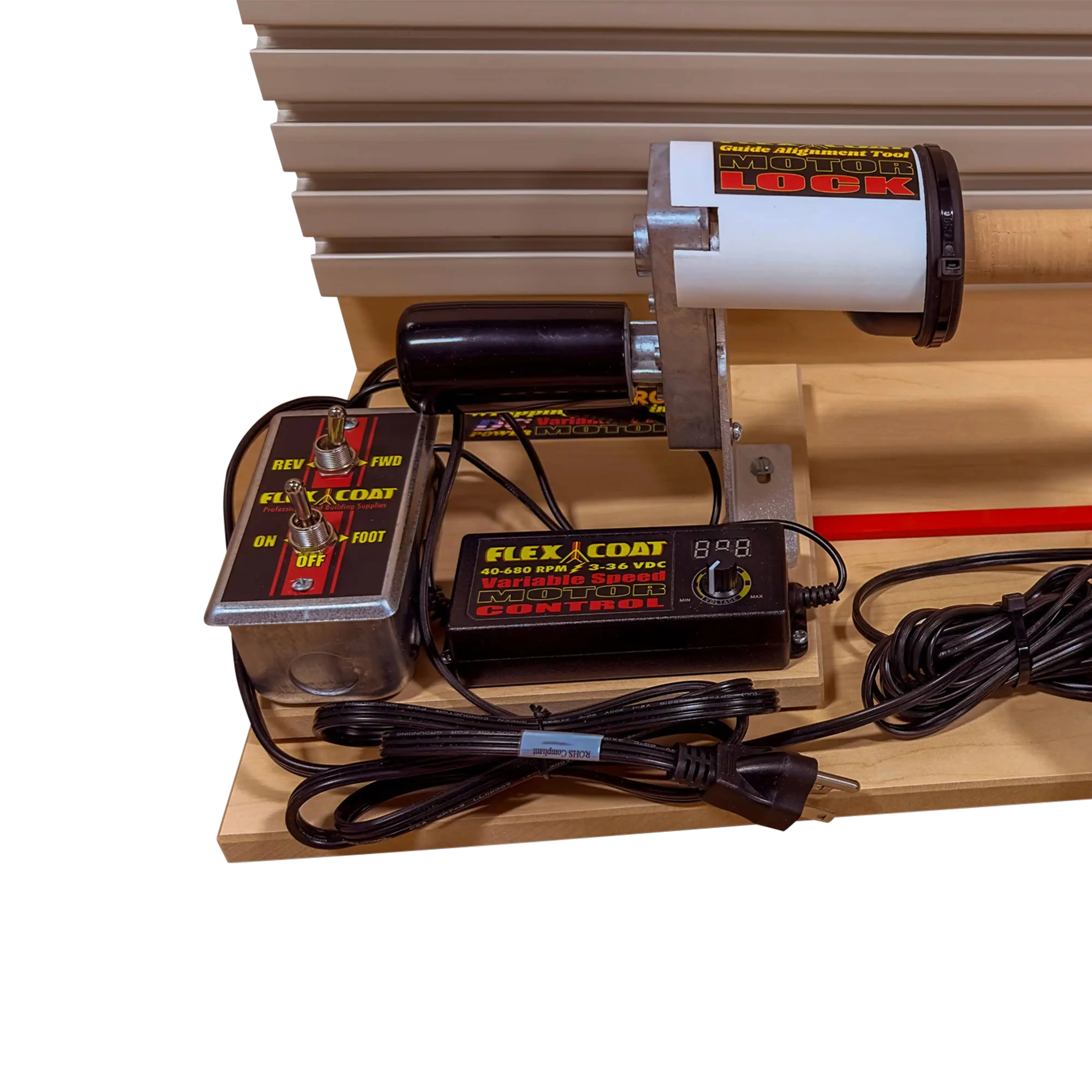 Flex Coat 36 Volt DC Rod Wrapper/Finisher