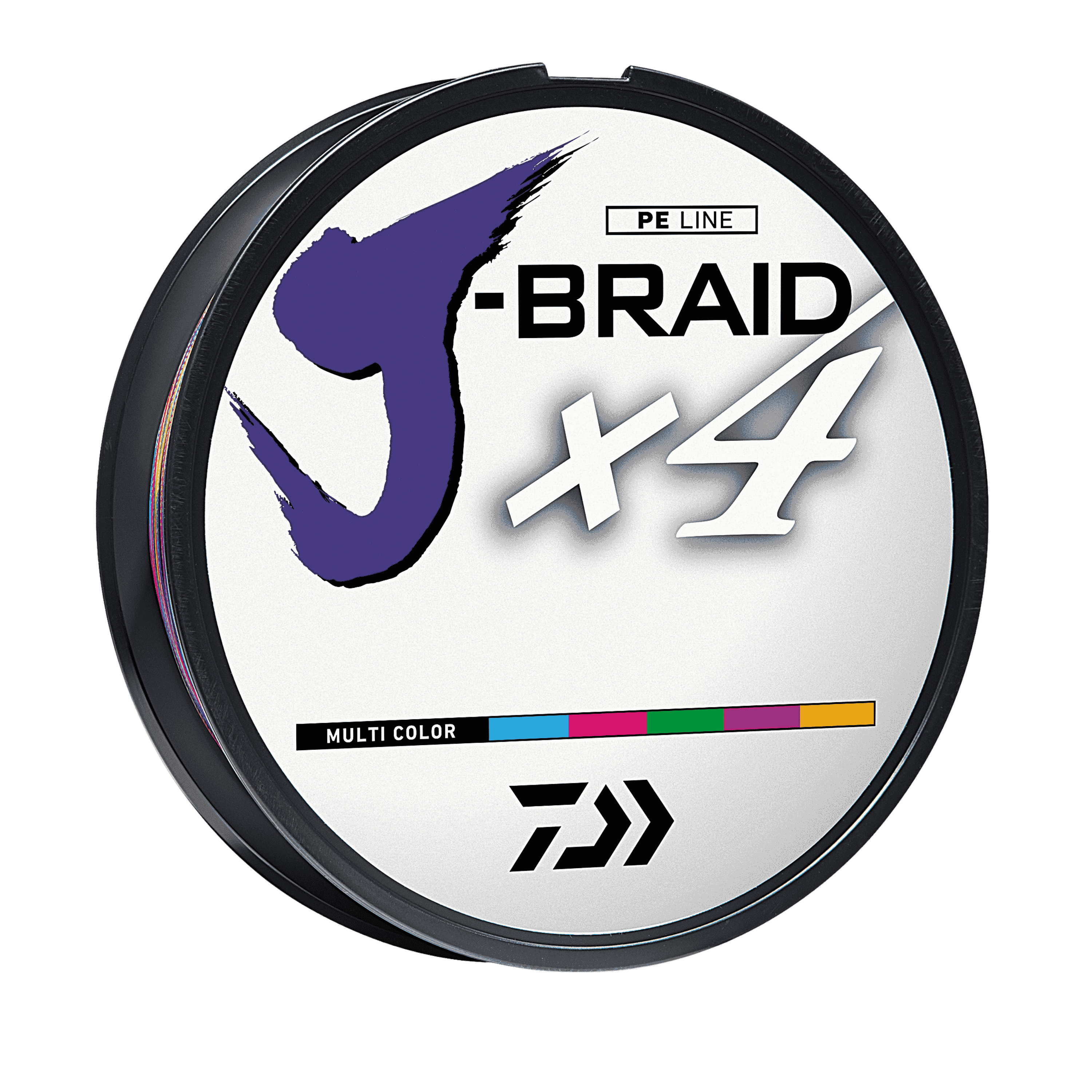 Daiwa J-BRAID x4 Braided Line - Multi Color